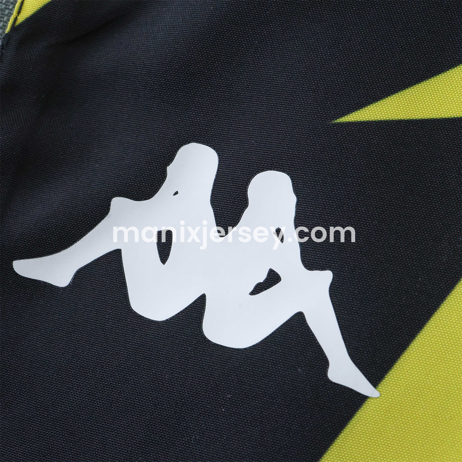ManixJersey.com | Borussia Dortmund 24-25 Retro Style Double Sided Reversible Windbreaker - Black & Grey -Customize Name, Number and Patch | Worldwide Shipping