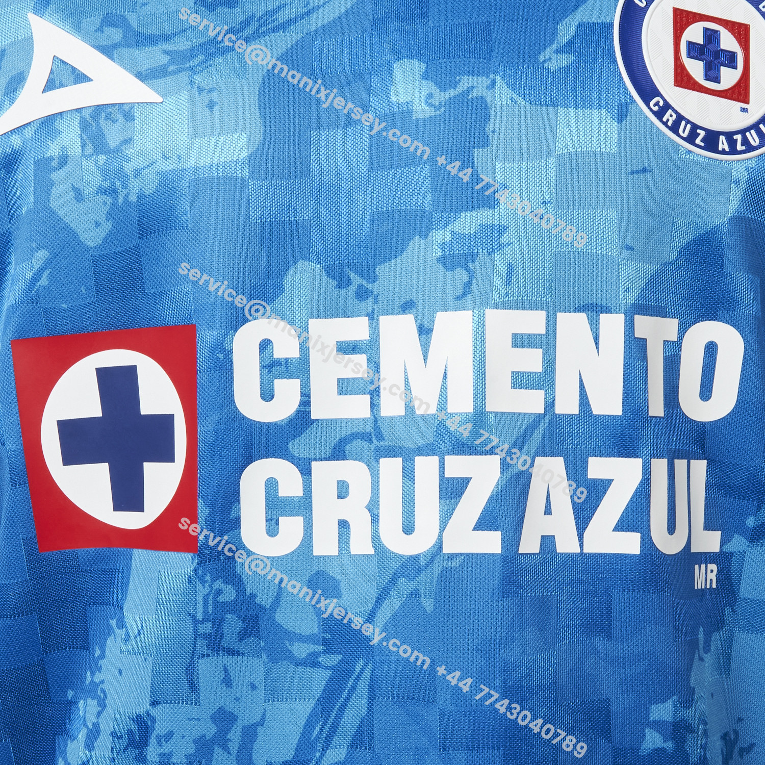 ManixJersey.com | Cruz Azul 25-26 Home Intercontinental Jersey - Player Version -Customize Name, Number and Patch | Worldwide Shipping