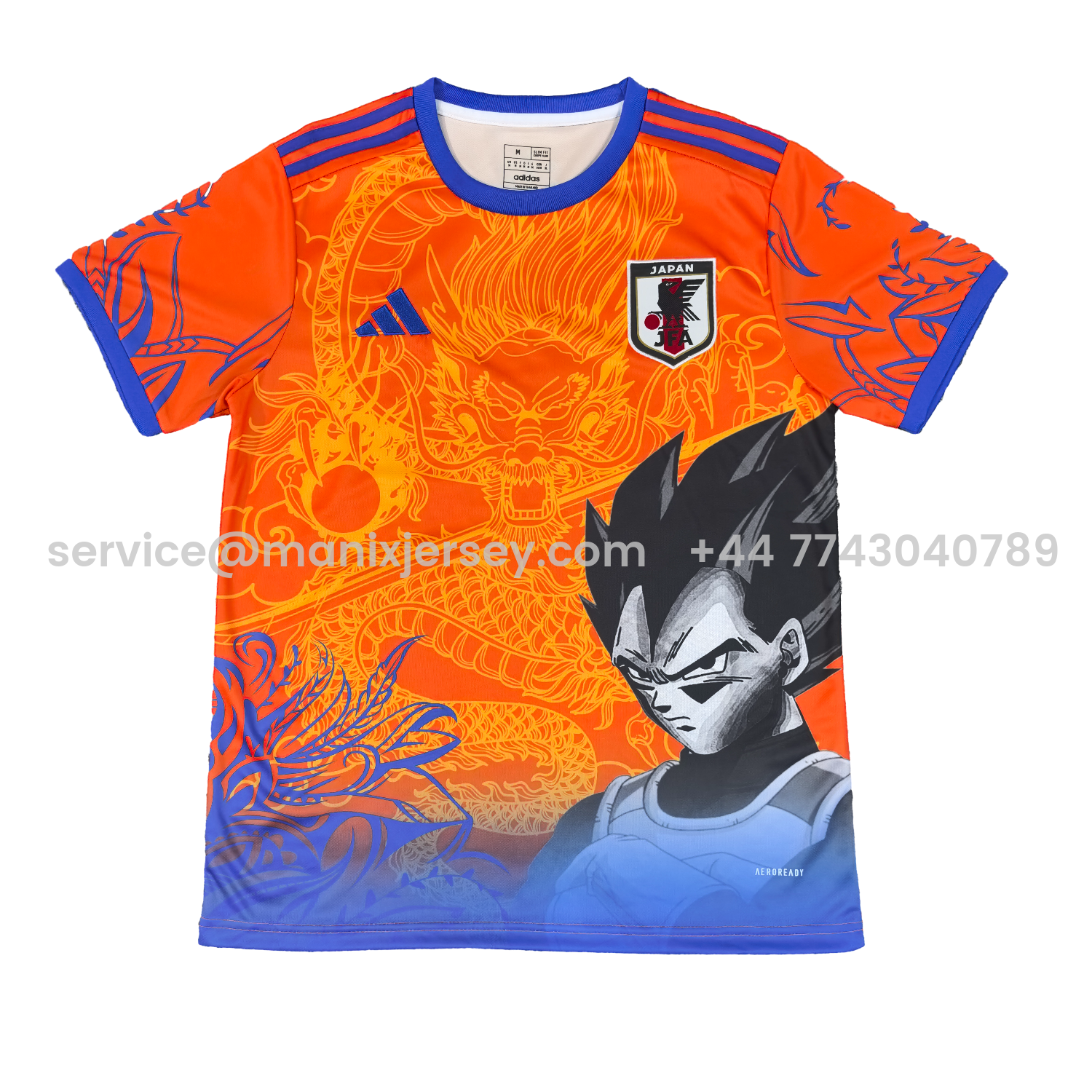 ManixJersey.com | Japan 25-26 Bejita Orange Special Jersey - Fans Version -Customize Name, Number and Patch | Worldwide Shipping