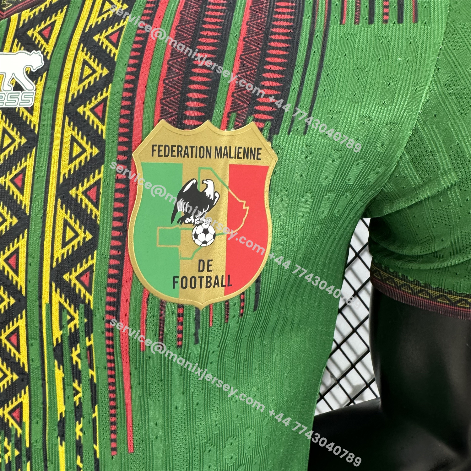 ManixJersey.com | Mali 2025 Away Green Jersey - Player Version -Customize Name, Number and Patch | Worldwide Shipping