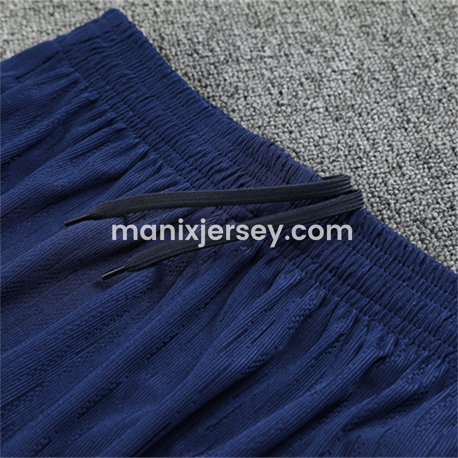 ManixJersey.com | Paris Saint-Germain PSG 25-26 Long Sleeves Training Set - Red Top & Royal Blue Pants -Customize Name, Number and Patch | Worldwide Shipping