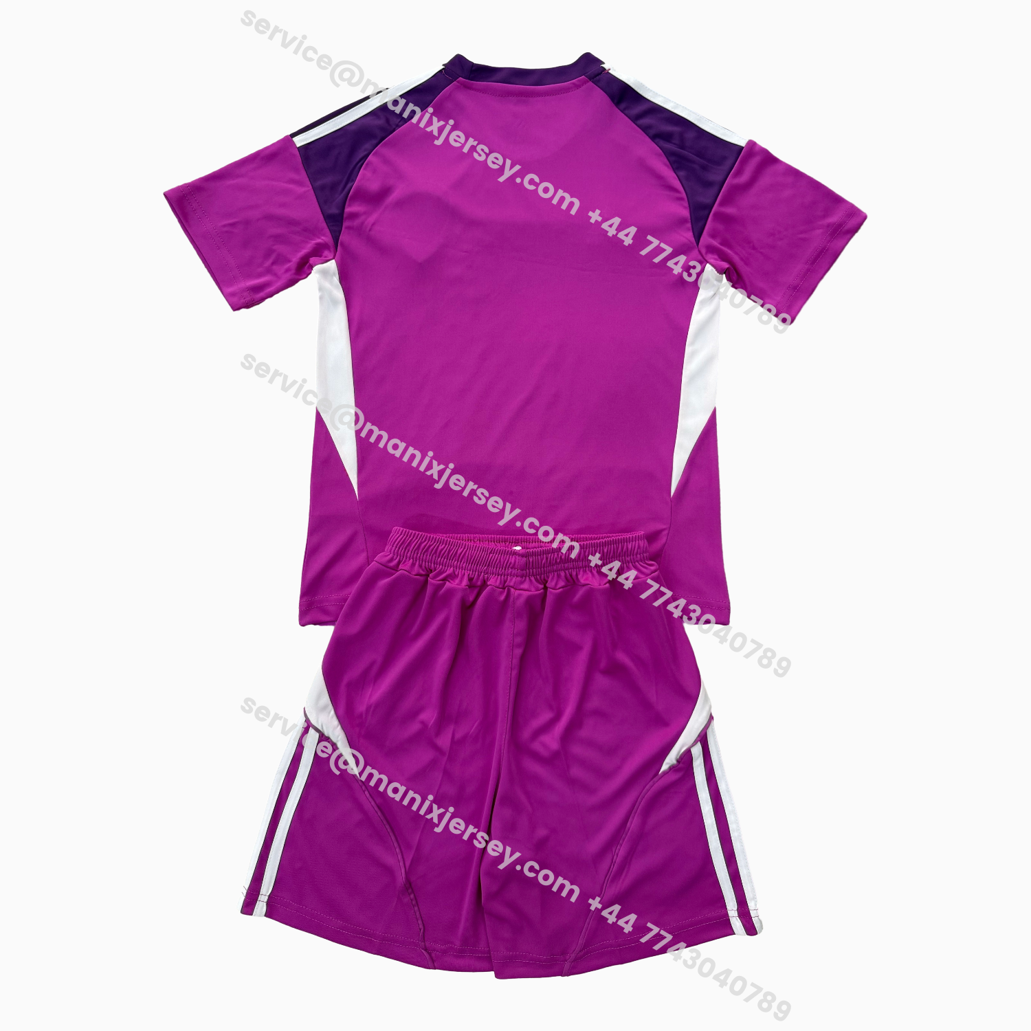ManixJersey.com | Leeds United 25-26 Purple Goalkeeper Kids Kit -Customize Name, Number and Patch | Worldwide Shipping