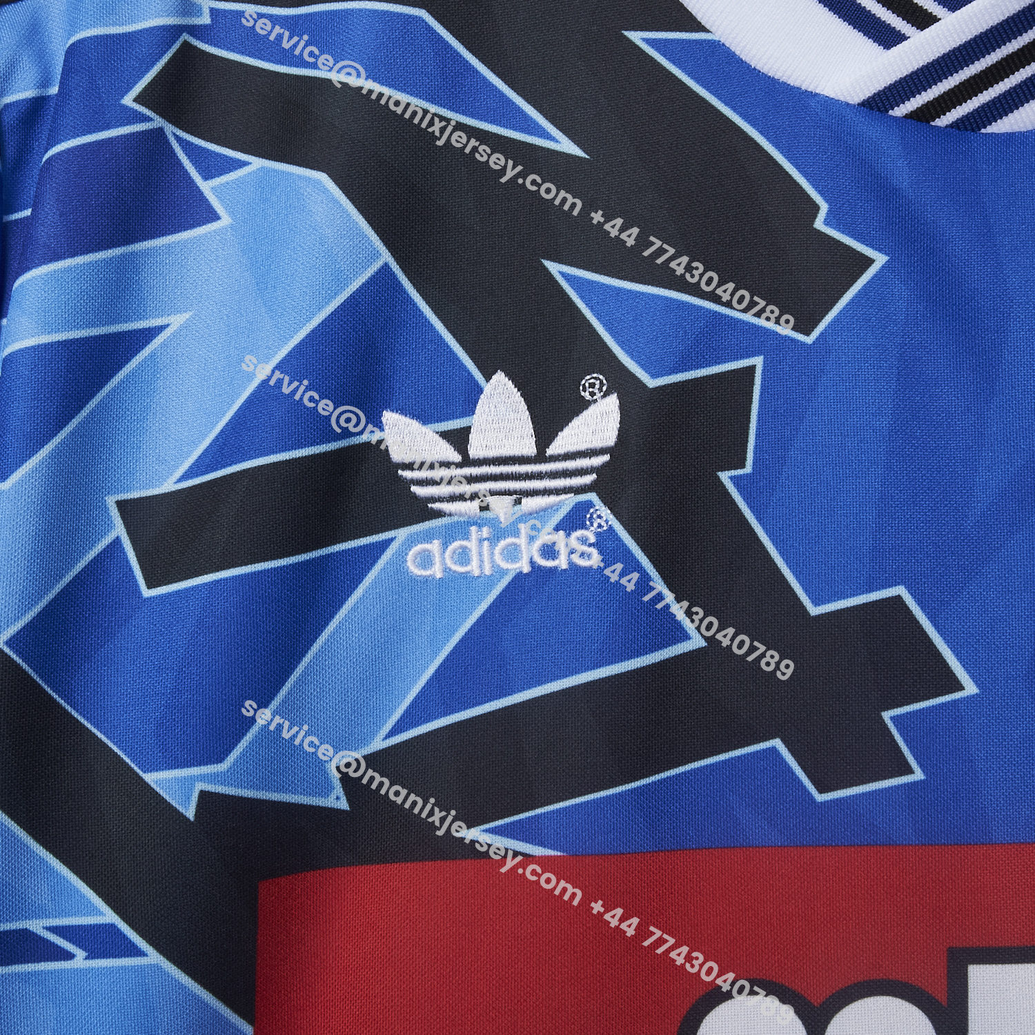 ManixJersey.com | Retro Schalke 04 1993-94 Home Jersey -Customize Name, Number and Patch | Worldwide Shipping