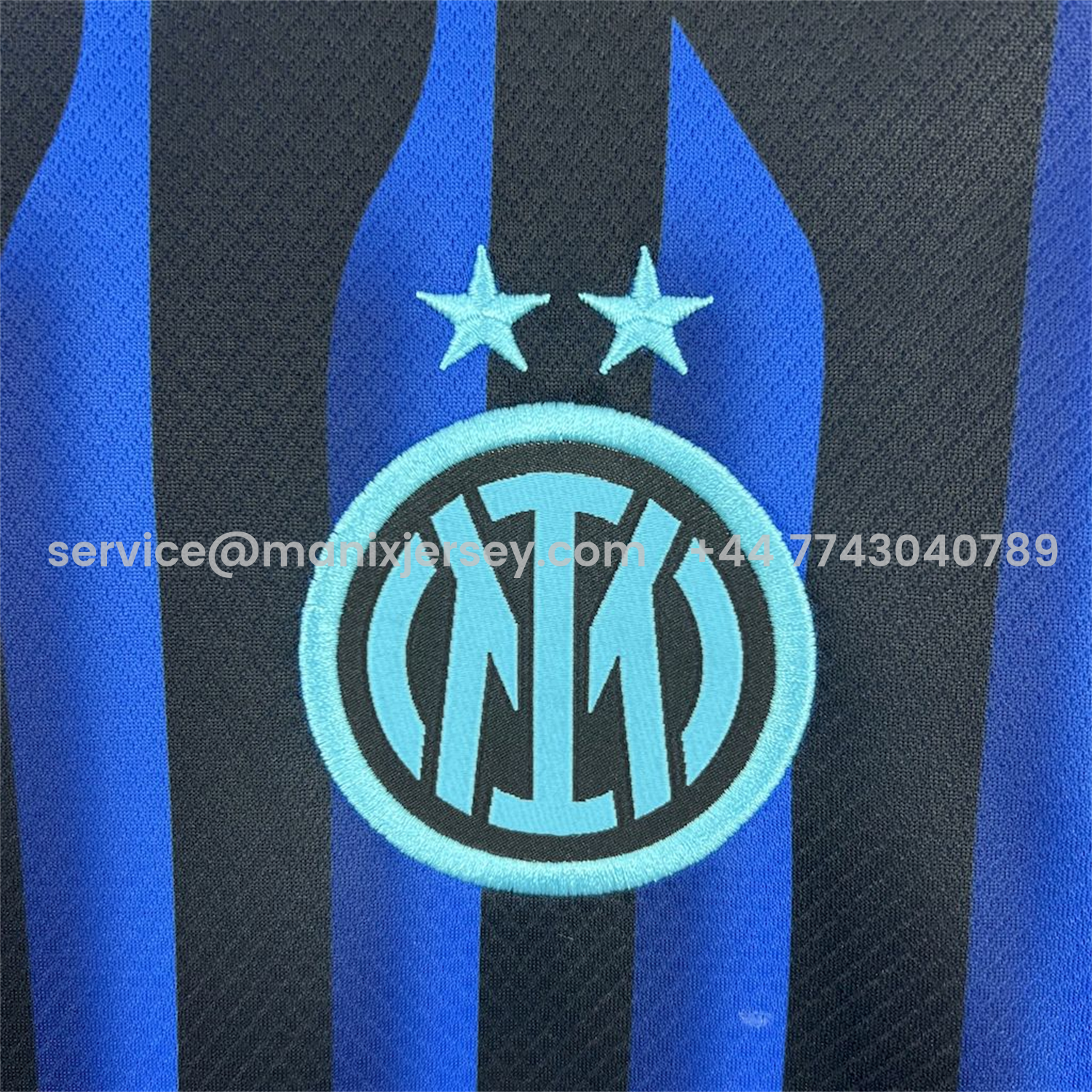 ManixJersey.com | Women's Inter Milan 25-26 Home Jersey -Customize Name, Number and Patch | Worldwide Shipping