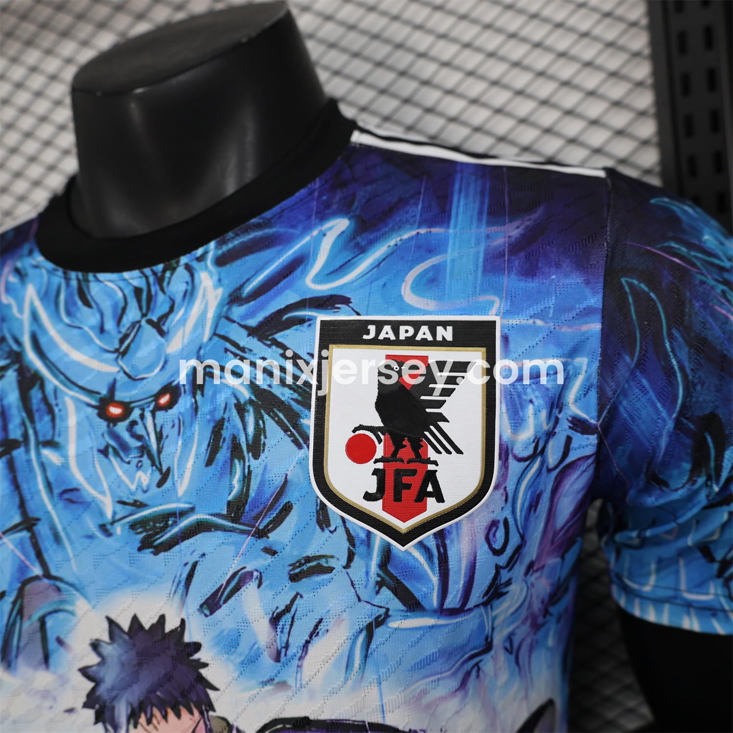 ManixJersey.com | Japan 25-26 Kakashi and Obito Blue Special Jersey - Player Version -Customize Name, Number and Patch | Worldwide Shipping