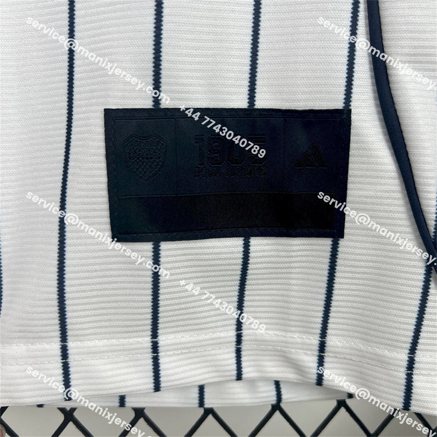 ManixJersey.com | Boca Juniors 25-26 White Baseball Jersey -Customize Name, Number and Patch | Worldwide Shipping