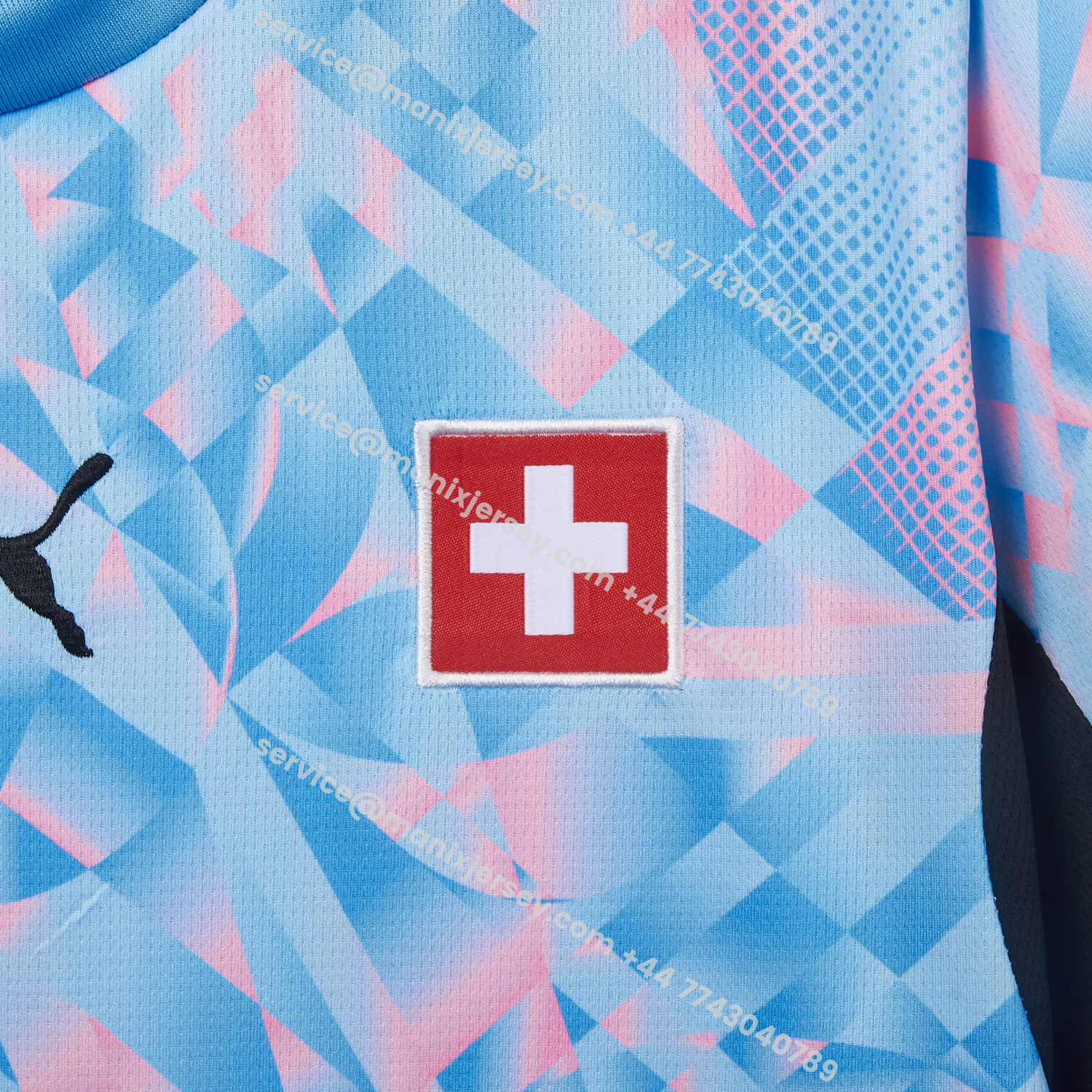 ManixJersey.com | Switzerland 25-26 Away (Informal-release Version) Jersey - Fans Version -Customize Name, Number and Patch | Worldwide Shipping