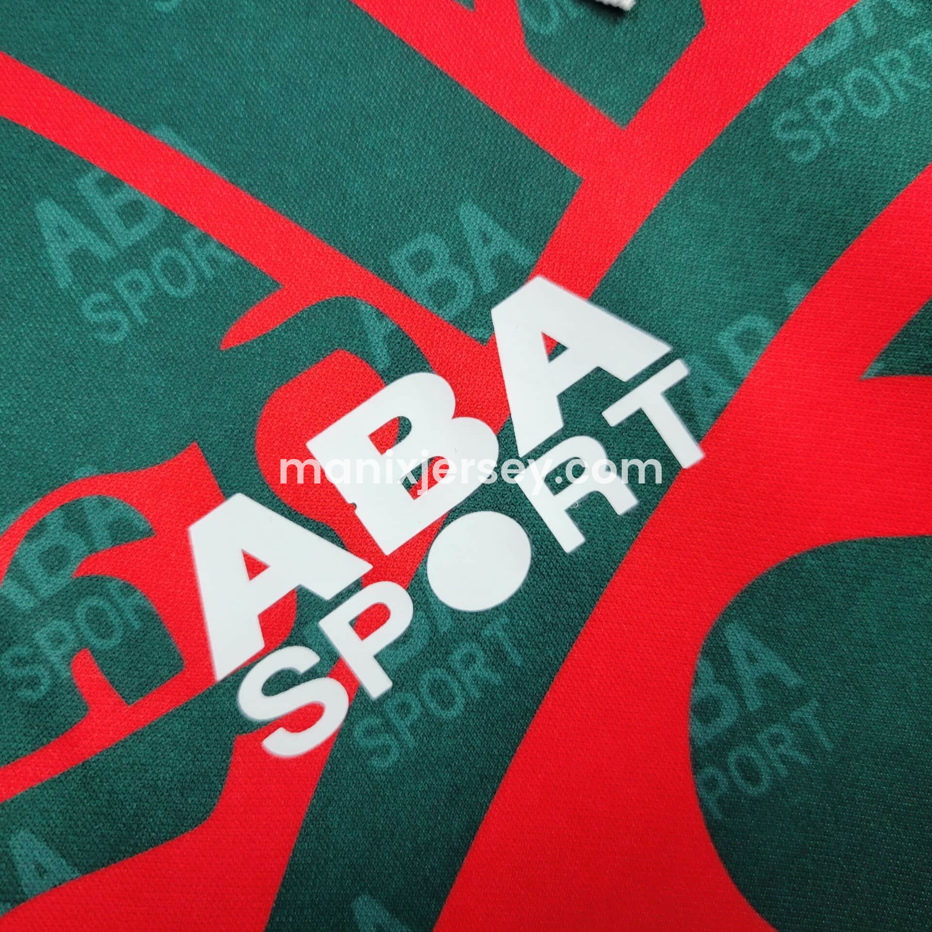 ManixJersey.com | Retro Mexico 1997 Third Red Jersey -Customize Name, Number and Patch | Worldwide Shipping