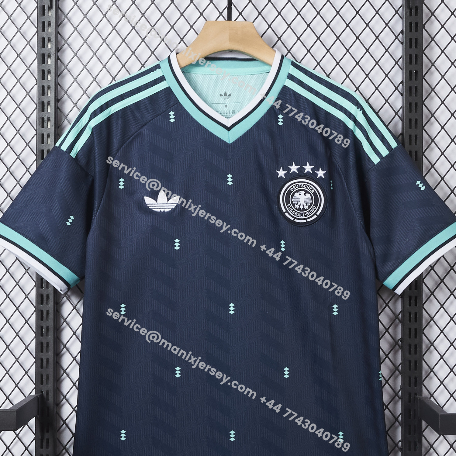 ManixJersey.com | Germany 25-26 Away (Informal-release Version) Jersey - Fans Version -Customize Name, Number and Patch | Worldwide Shipping
