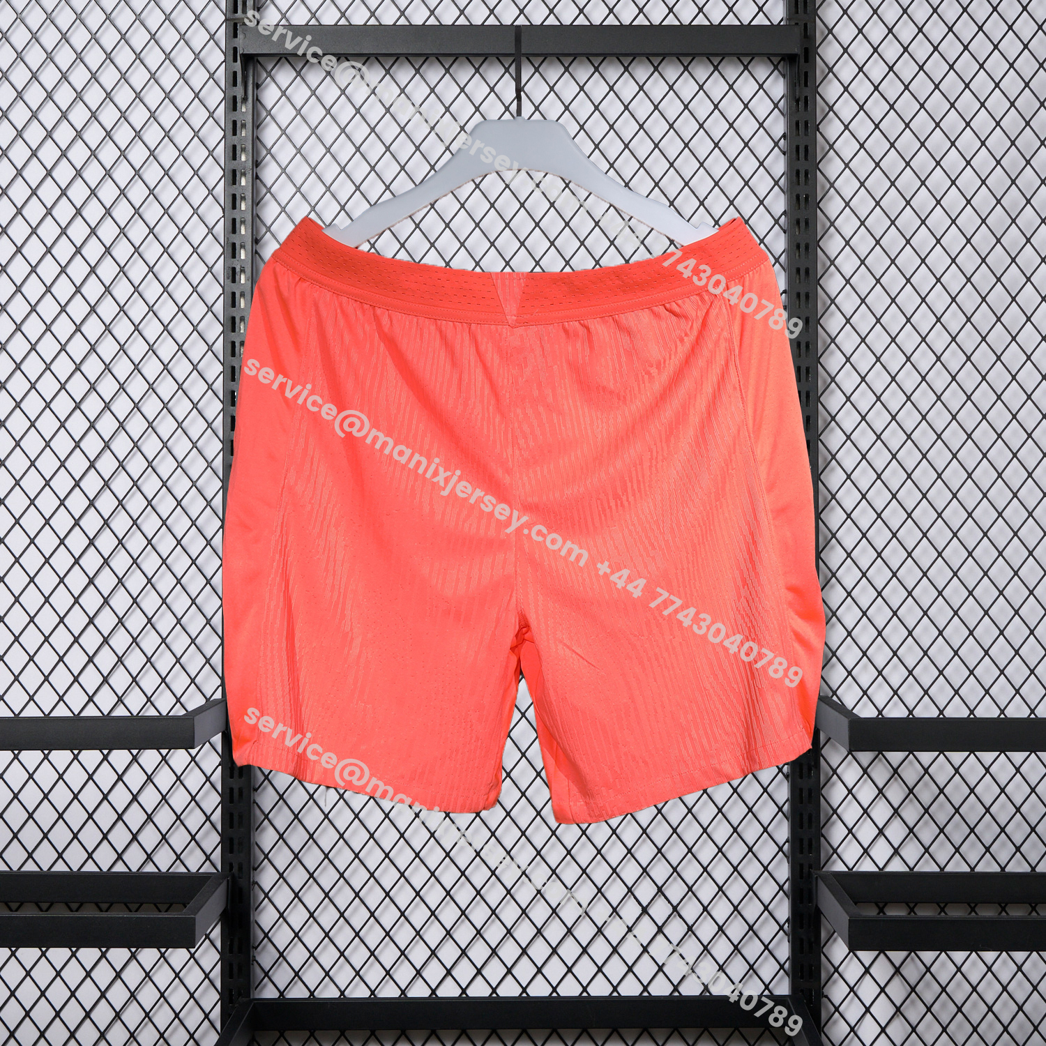 ManixJersey.com | Barcelona 25-26 Third Orange Shorts - Player Version -Customize Name, Number and Patch | Worldwide Shipping