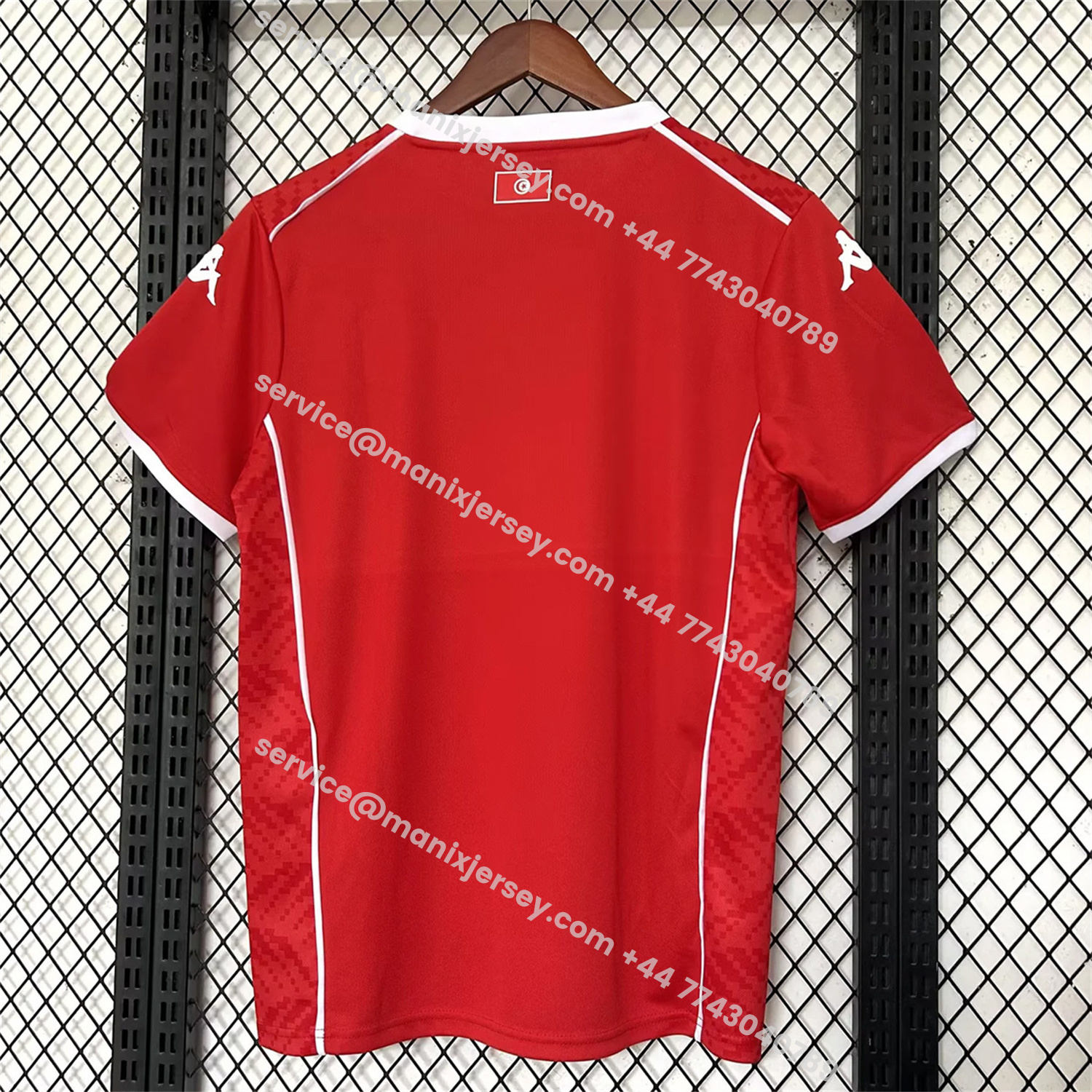 ManixJersey.com | Tunisia 2026 Home Red Jersey - Fans Version -Customize Name, Number and Patch | Worldwide Shipping