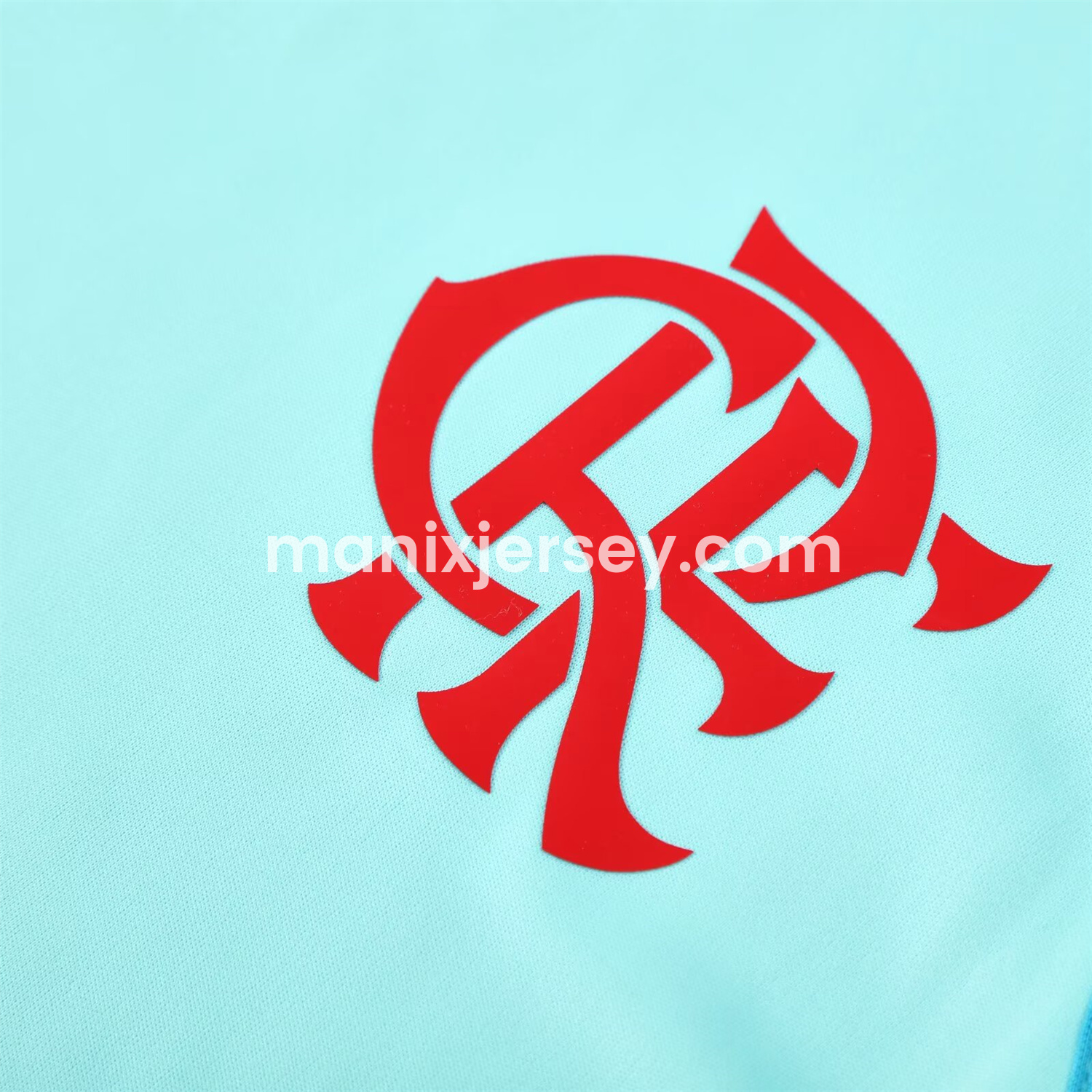 ManixJersey.com | Flamengo 25-26 Vest Training Set - Light Blue With Royal Blue -Customize Name, Number and Patch | Worldwide Shipping