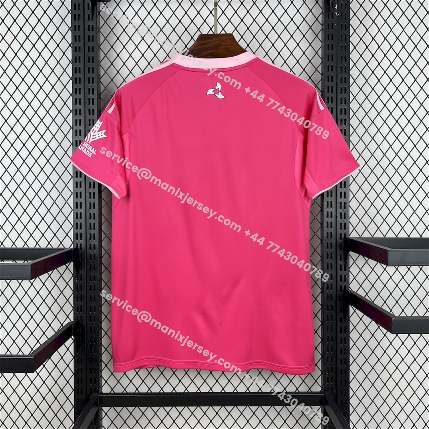 ManixJersey.com | Granada CF 25-26 Fourth Pink Jersey - Fans Version -Customize Name, Number and Patch | Worldwide Shipping