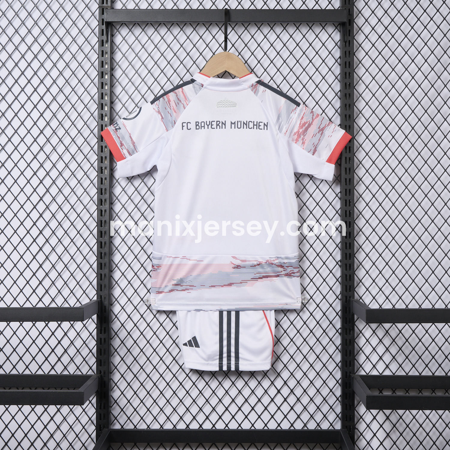 ManixJersey.com | Bayern Munich 25-26 Away Kids Kit -Customize Name, Number and Patch | Worldwide Shipping