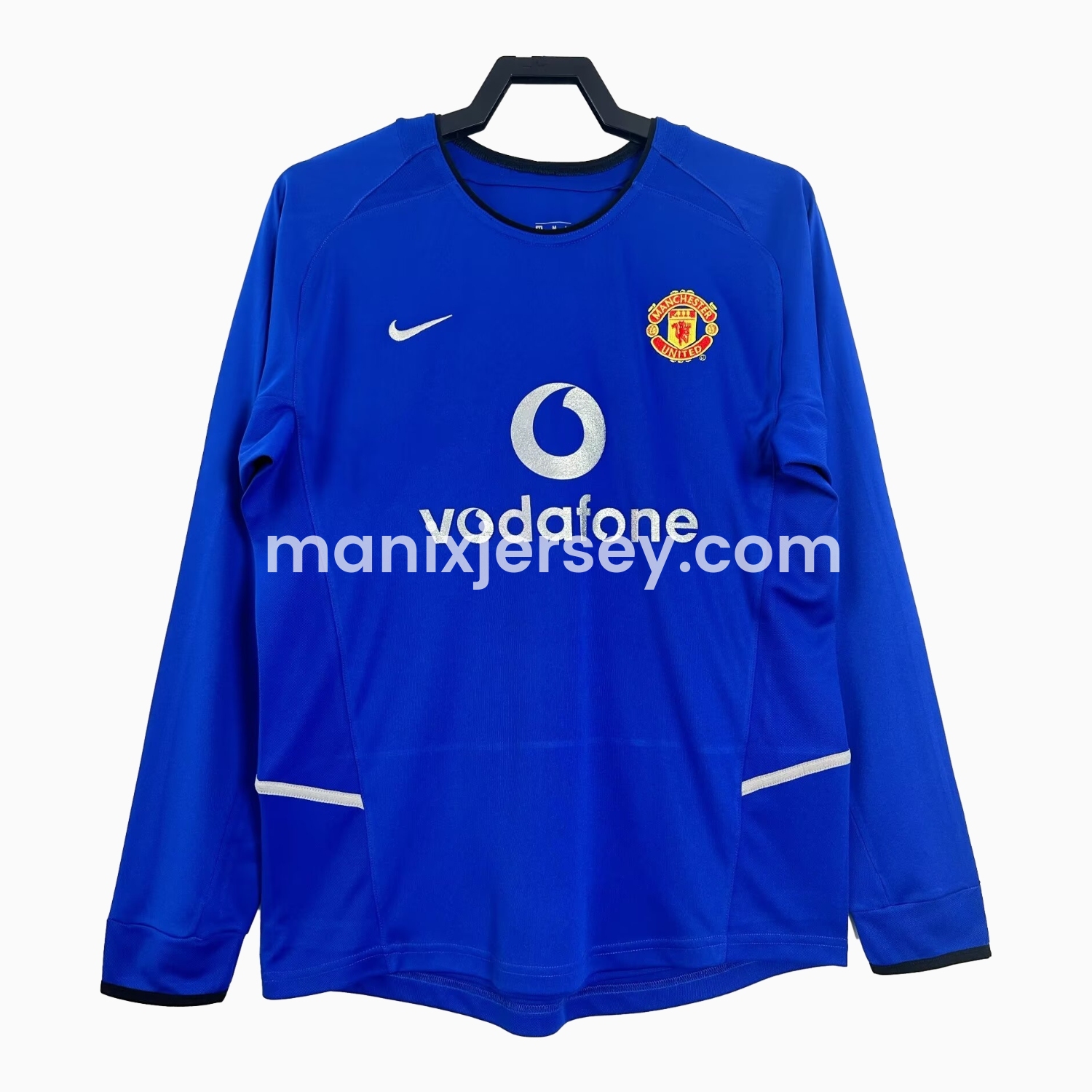 ManixJersey.com | Retro Manchester United 02-03 Third Long Sleeves Jersey -Customize Name, Number and Patch | Worldwide Shipping