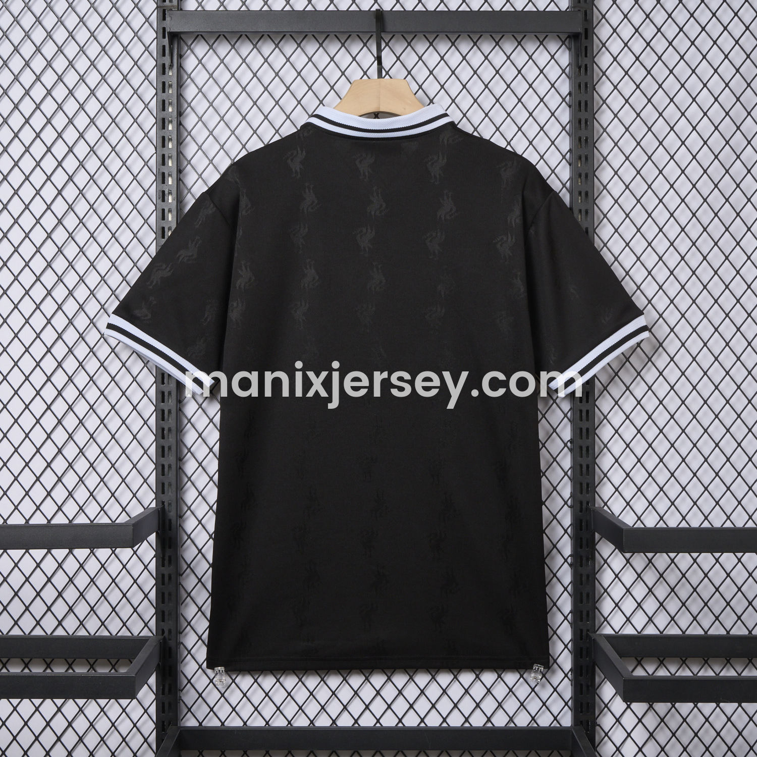 ManixJersey.com | Retro Liver.pool 1996-97 Black Special Jersey -Customize Name, Number and Patch | Worldwide Shipping