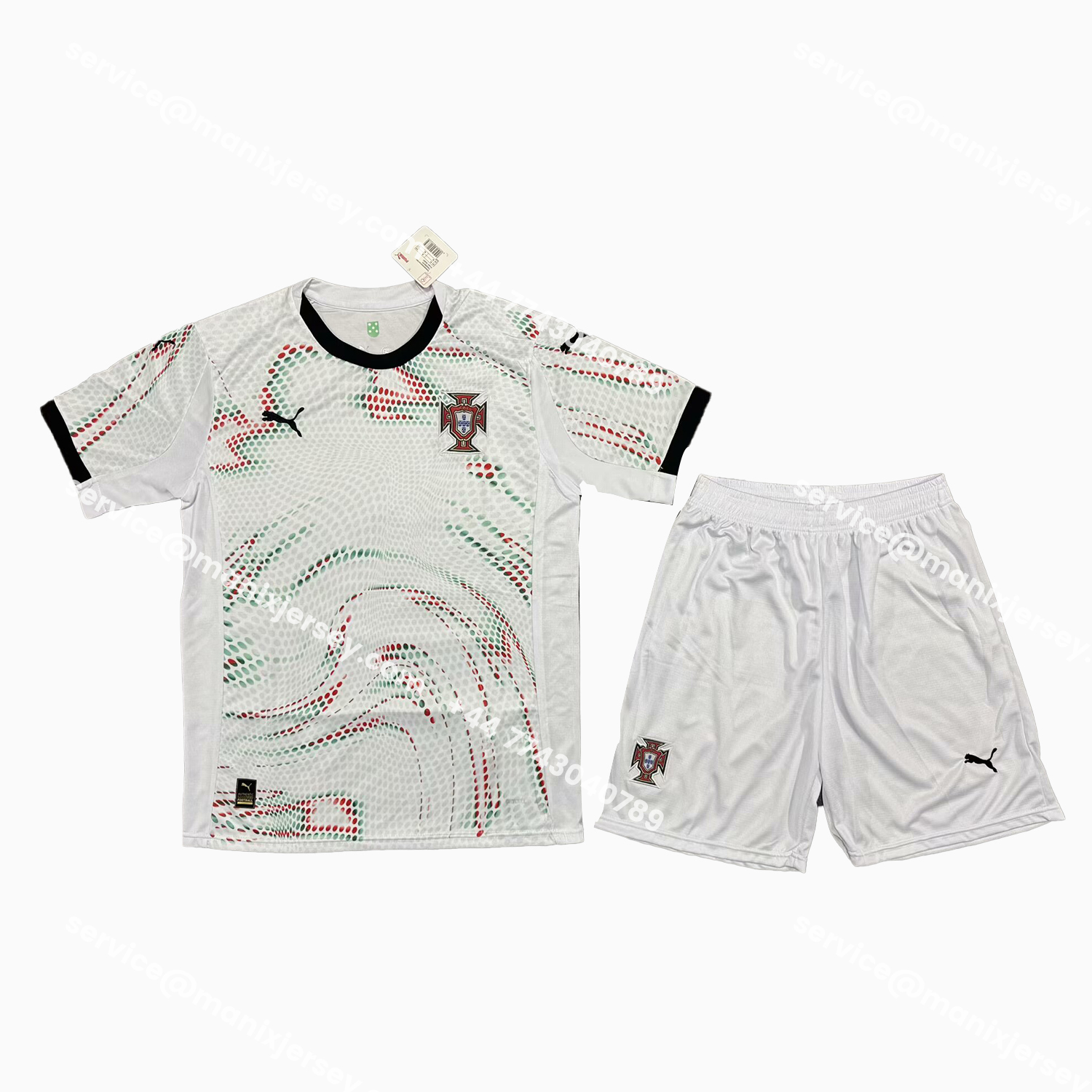ManixJersey.com | Portugal 25-26 Away Men's Adult Jersey Set - Fans Version -Customize Name, Number and Patch | Worldwide Shipping