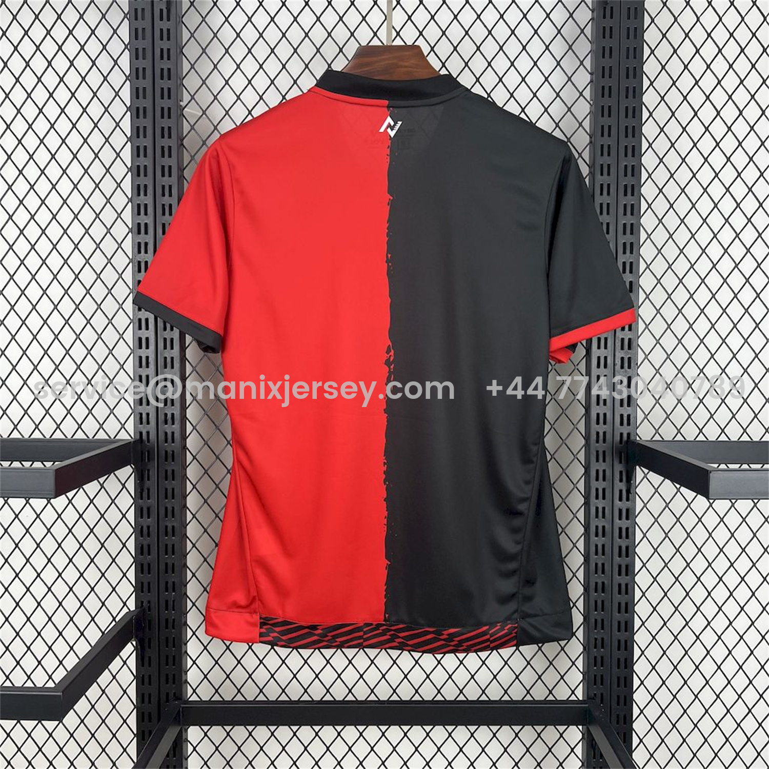 ManixJersey.com | Vitoria 25-26 Red Black Special Edition Jersey - Fans Version -Customize Name, Number and Patch | Worldwide Shipping