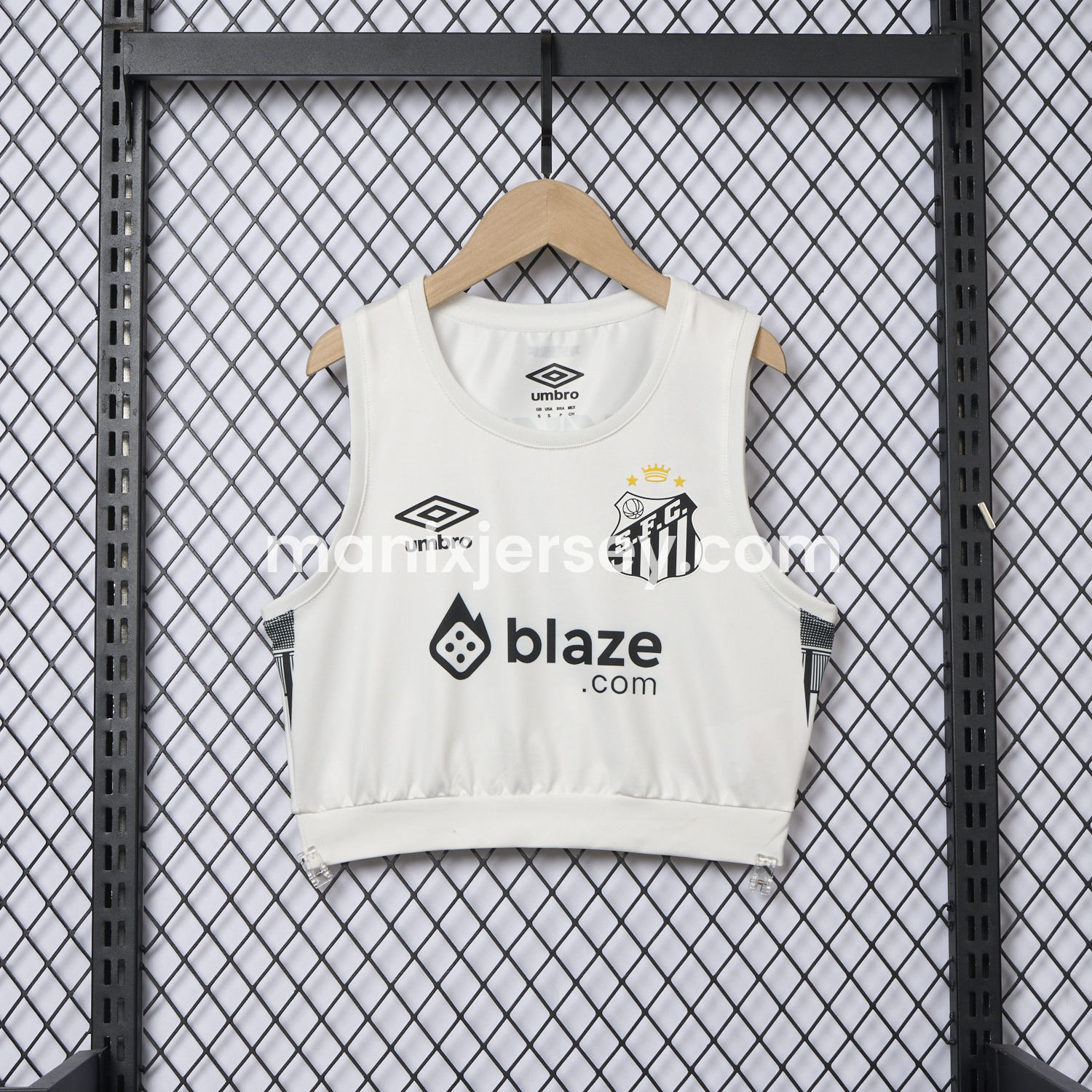 ManixJersey.com | Women's Santos 25-26 Home Yoga Vest -Customize Name, Number and Patch | Worldwide Shipping
