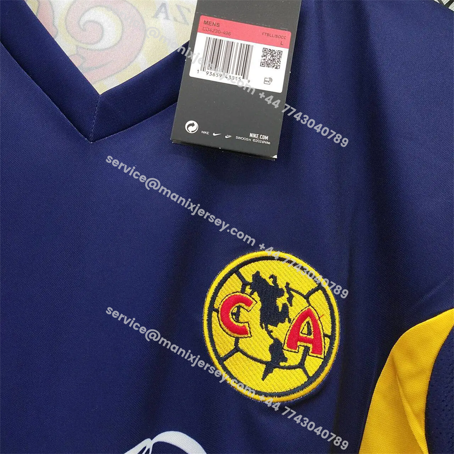 ManixJersey.com | Retro Club América 2004-05 Away Jersey -Customize Name, Number and Patch | Worldwide Shipping