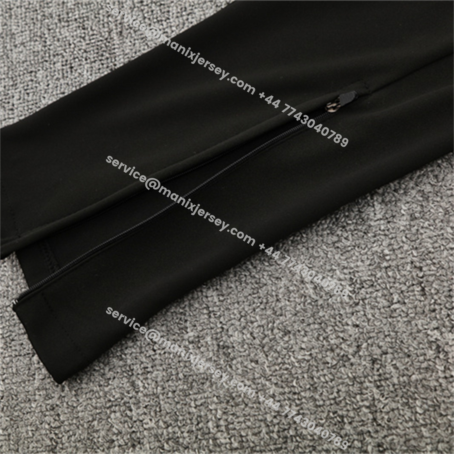 ManixJersey.com | Napoli 25-26 Long Sleeve Training Set - Blue Mecha Top & Black Pants -Customize Name, Number and Patch | Worldwide Shipping