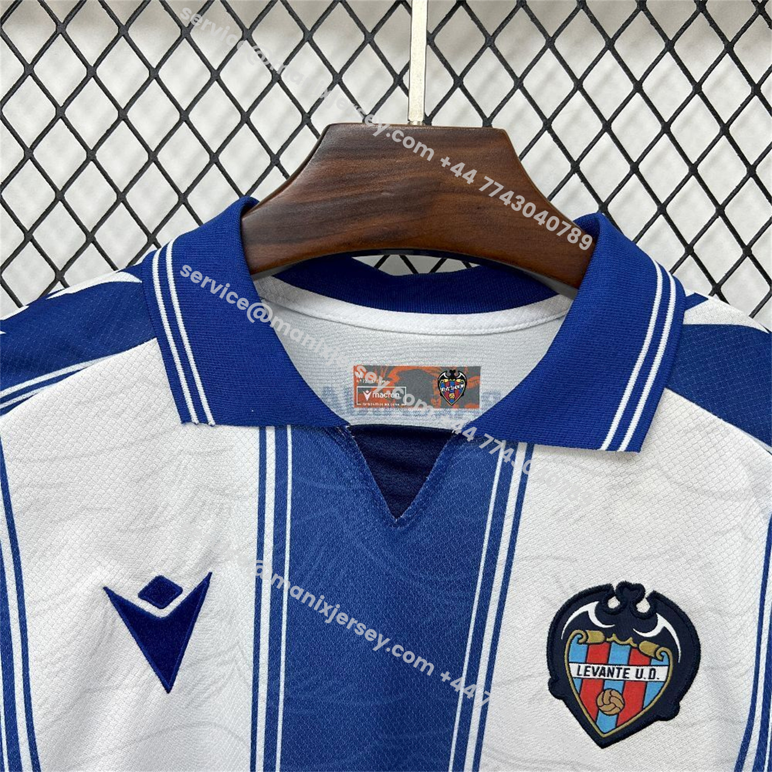 ManixJersey.com | Levante UD 25-26 Away Jersey - Fans Version -Customize Name, Number and Patch | Worldwide Shipping