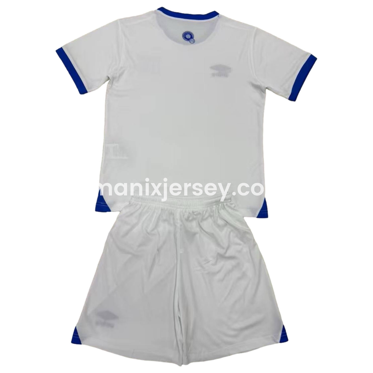 ManixJersey.com | El Salvador 25-26 Away Kids Kit -Customize Name, Number and Patch | Worldwide Shipping