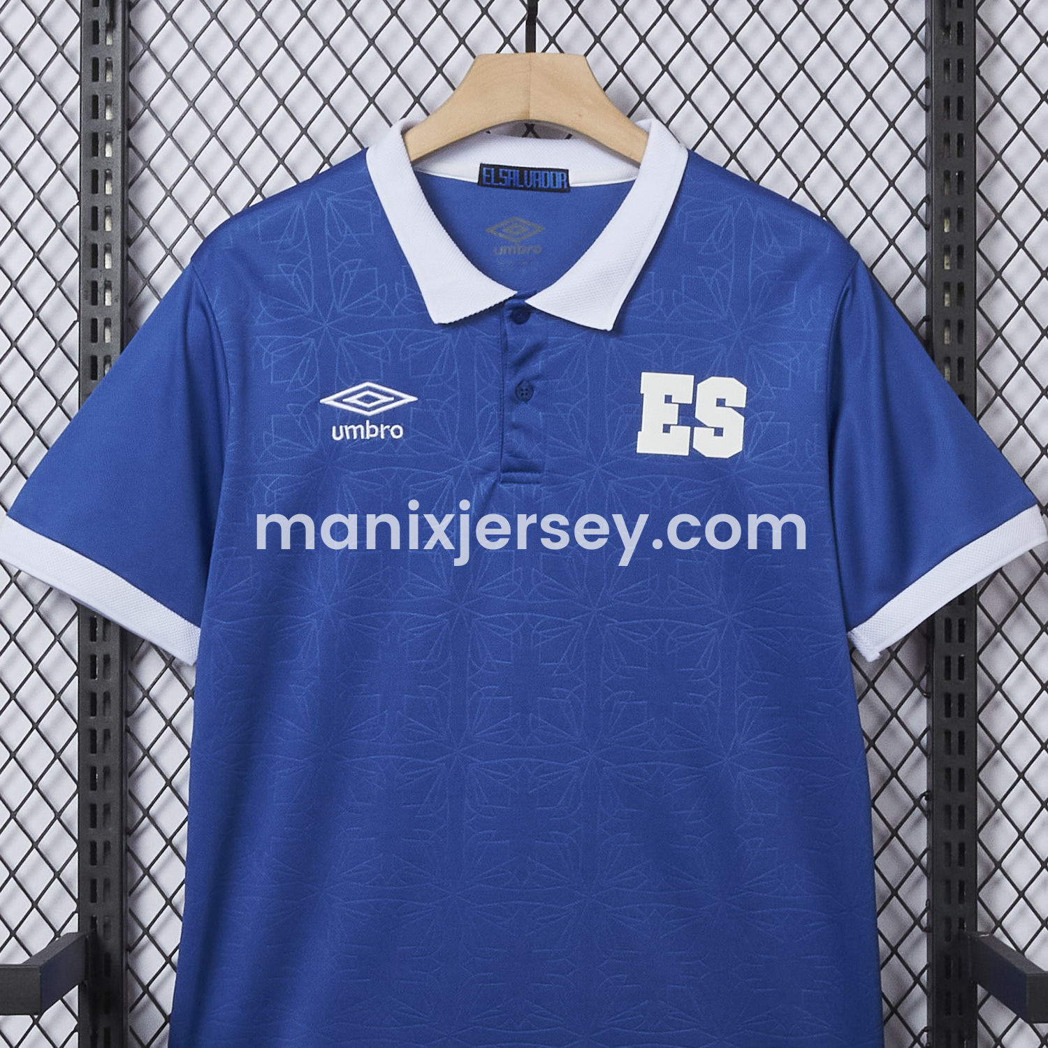 ManixJersey.com | El Salvador 2025-26 Home Jersey - Fans Version -Customize Name, Number and Patch | Worldwide Shipping