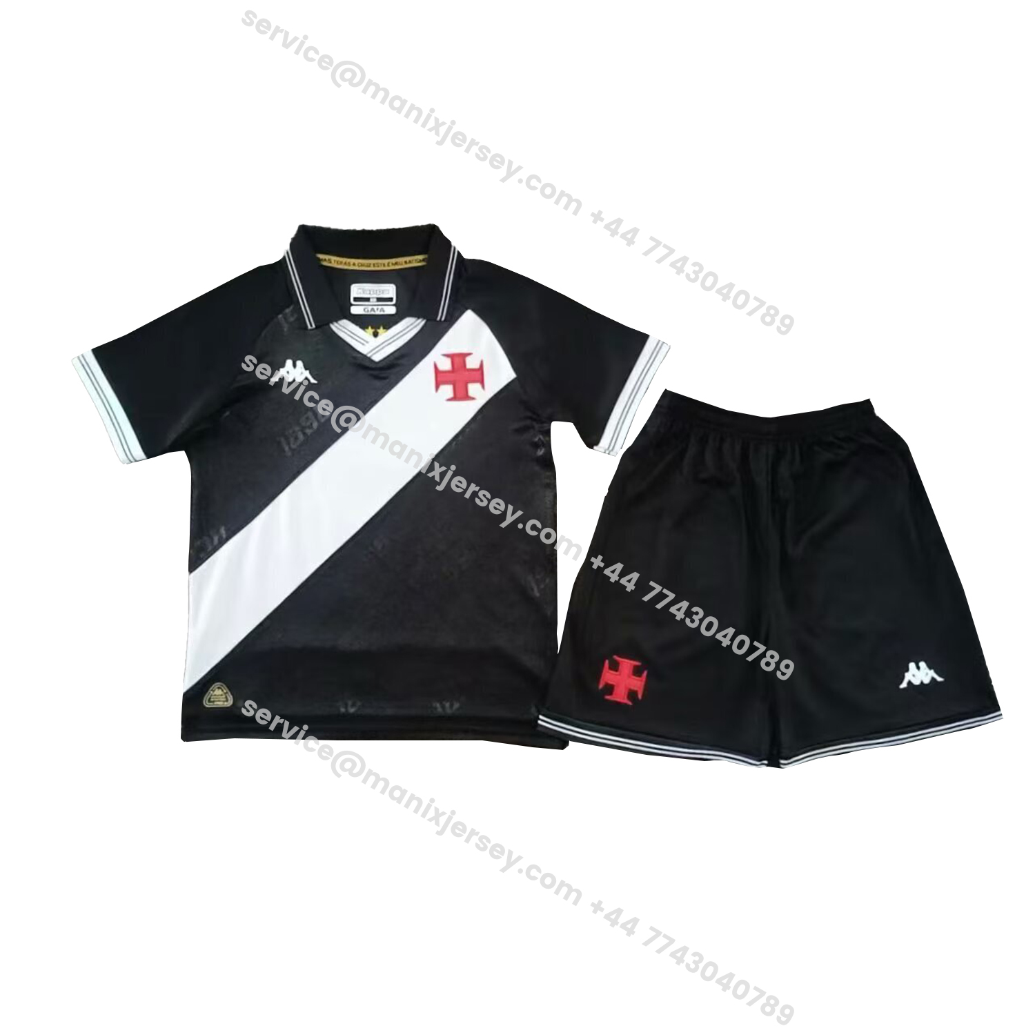 ManixJersey.com | Vasco da Gama 25-26 Home Unsponsored Kids Kit -Customize Name, Number and Patch | Worldwide Shipping