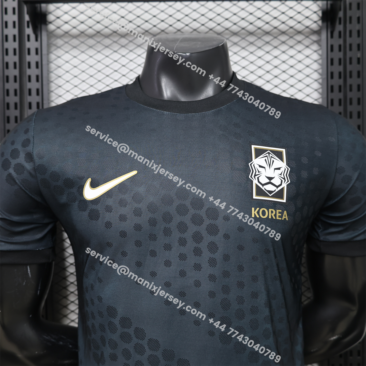 South Korea 26-27 Casual Style Black Jersey - Player Version:football jersey mysite: unitedjerseyfootball 邓江浪:football