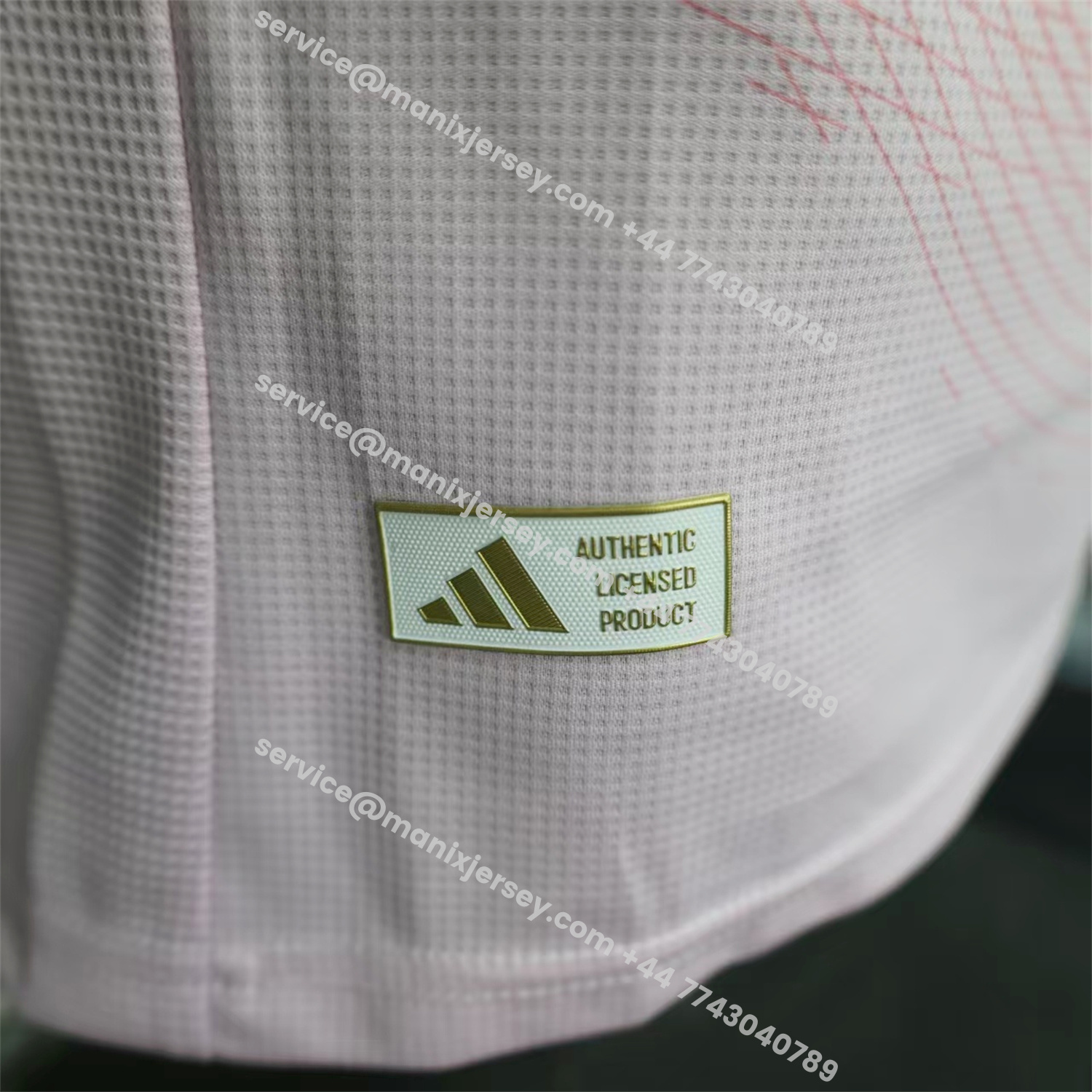 ManixJersey.com | Arsenal 25-26 Pre-Match Training Pink Jersey - Player Version -Customize Name, Number and Patch | Worldwide Shipping