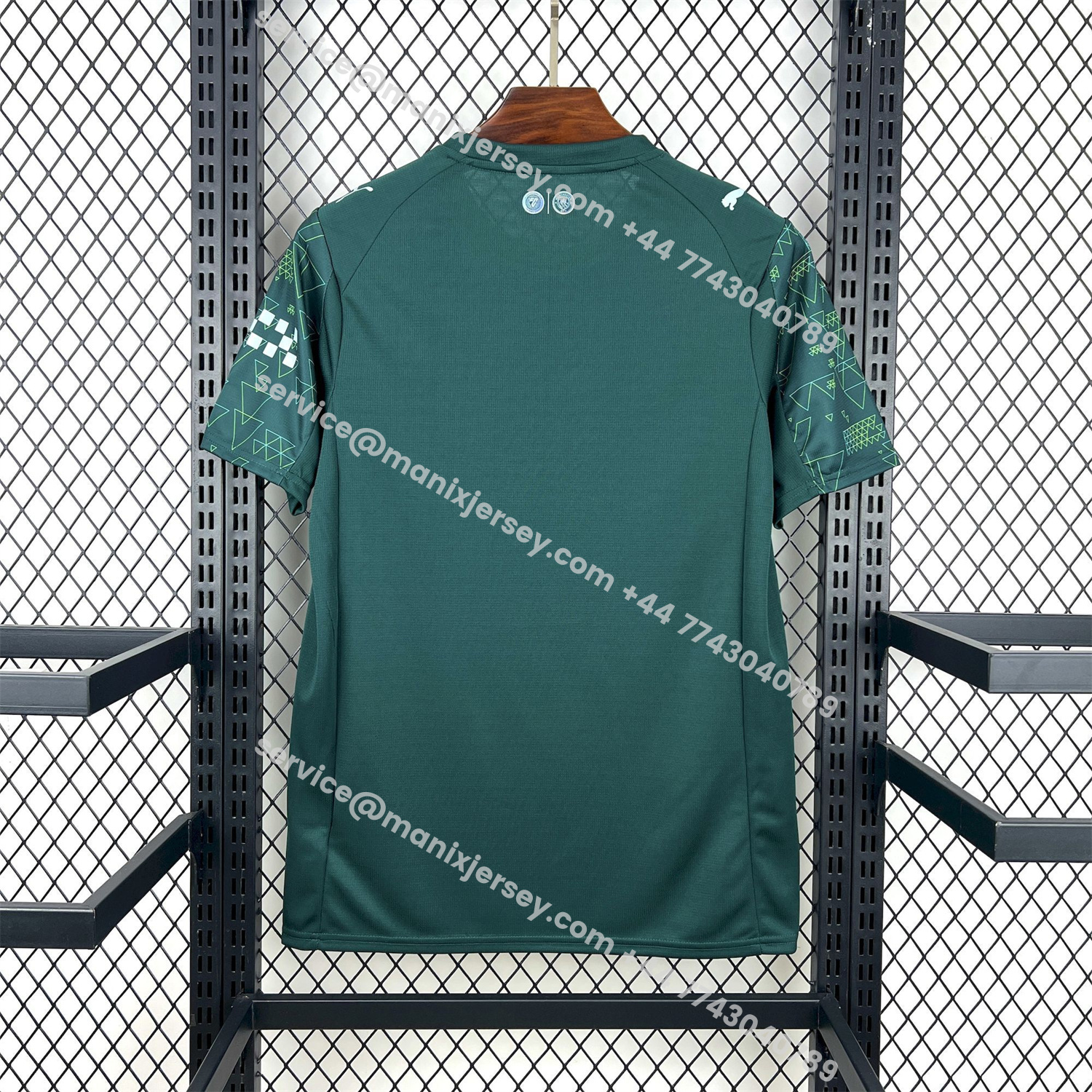 ManixJersey.com | Manchester City 25-26 Fourth Green Jersey - Fans Version -Customize Name, Number and Patch | Worldwide Shipping