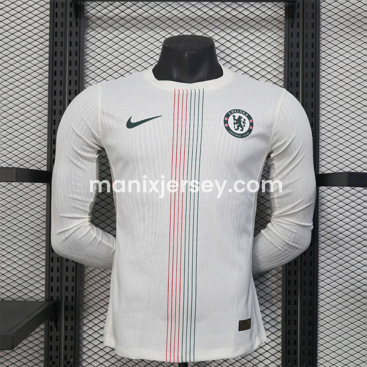 ManixJersey.com | C.H.E.L.S.E.A 25-26 Away (Leaked Version) Long Sleeve Jersey - Player Version -Customize Name, Number and Patch | Worldwide Shipping