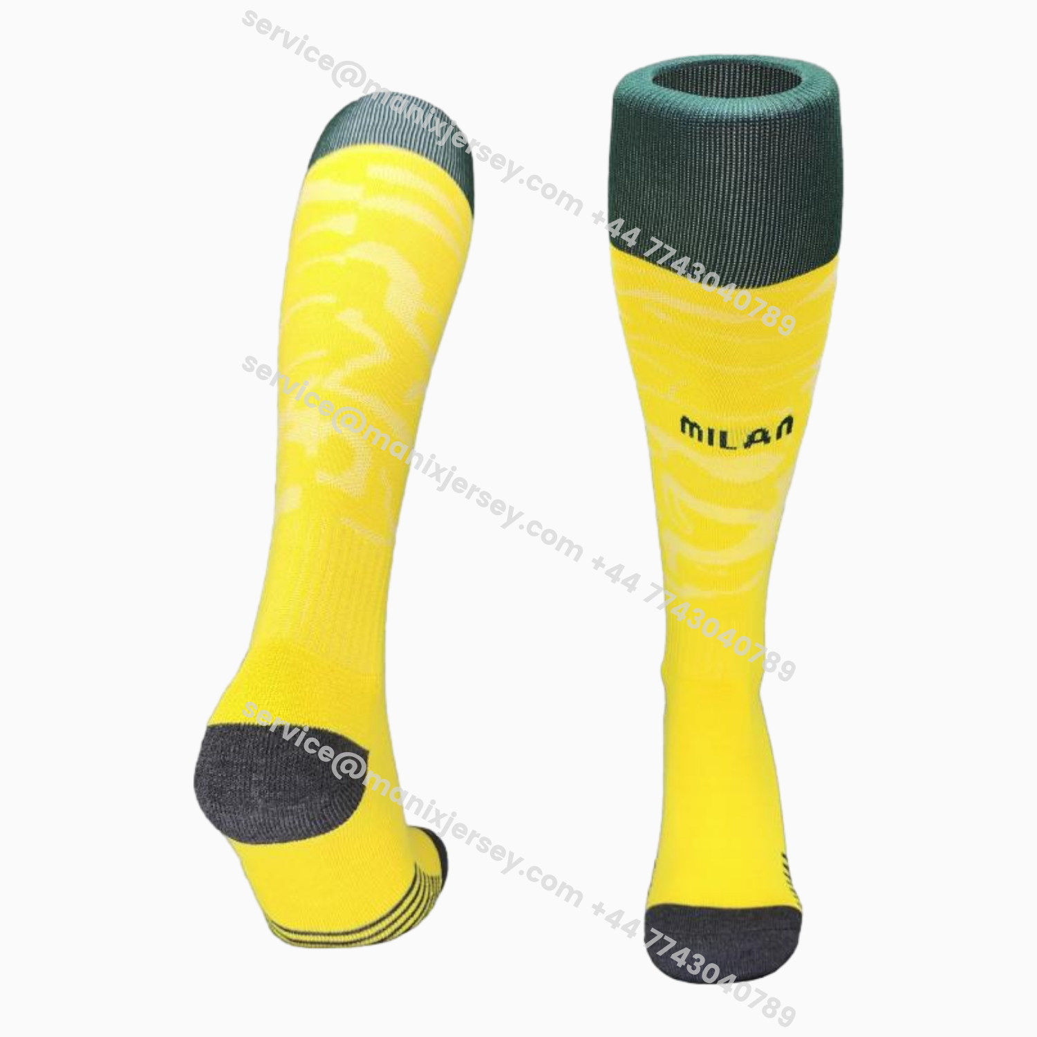 ManixJersey.com | AC Milan 25-26 Third Socks - Green -Customize Name, Number and Patch | Worldwide Shipping