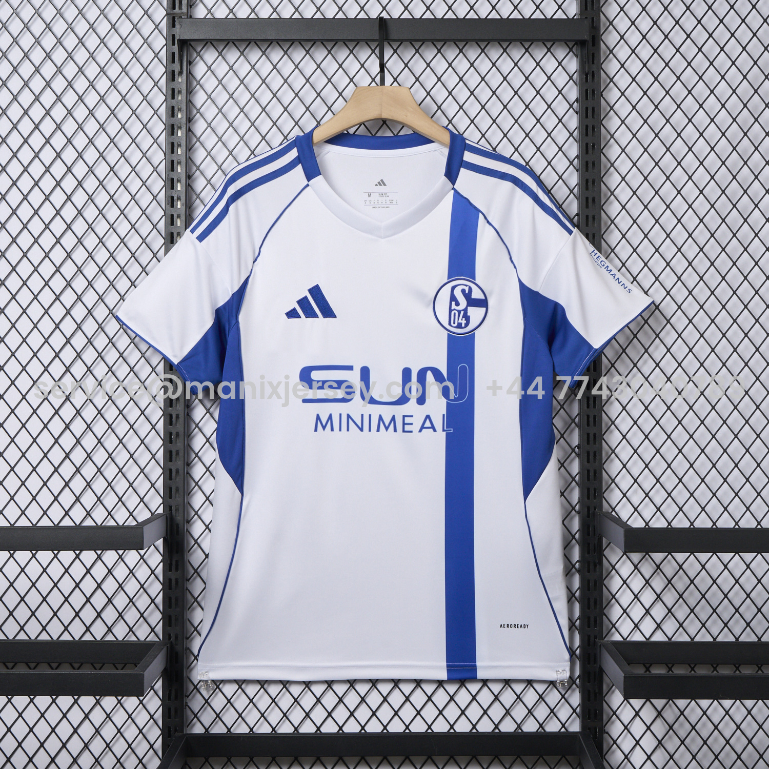 ManixJersey.com | Schalke 04 25-26 Away Jersey - Fans Version -Customize Name, Number and Patch | Worldwide Shipping