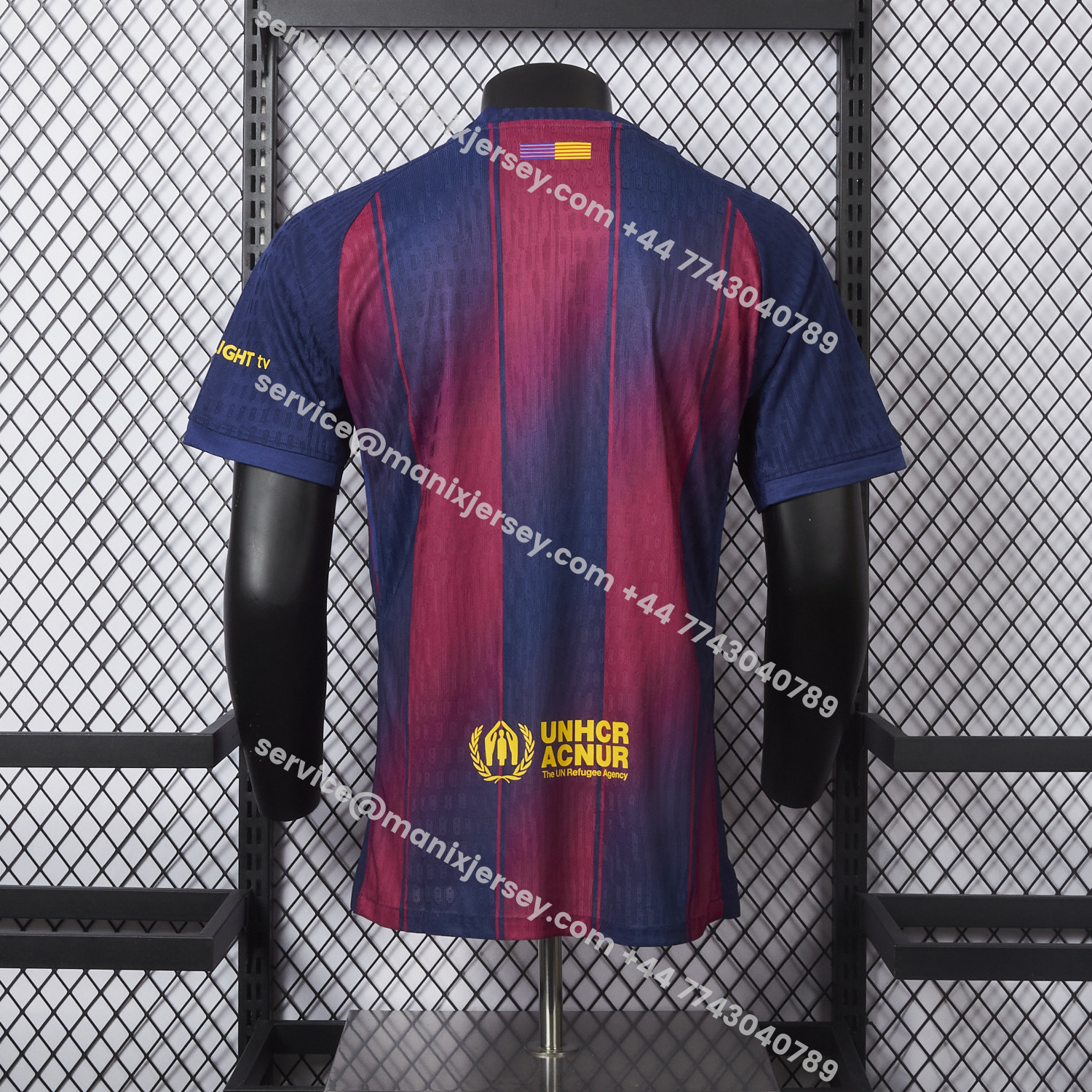 ManixJersey.com | Barcelona 25-26 Ed Sheeran Home Special Jersey - Player Version -Customize Name, Number and Patch | Worldwide Shipping