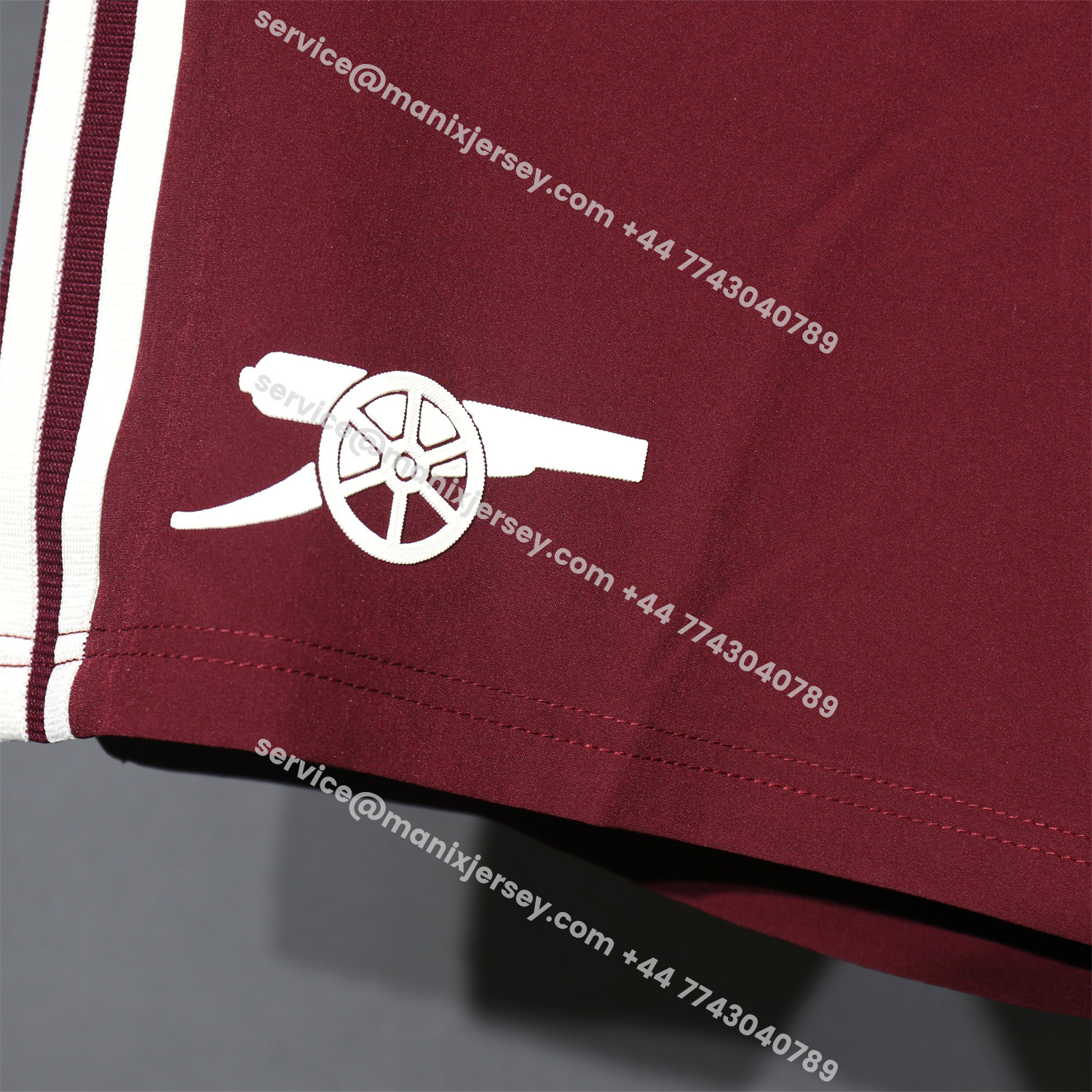 ManixJersey.com | Arsenal 25-26 Third Red Shorts - Player Version -Customize Name, Number and Patch | Worldwide Shipping
