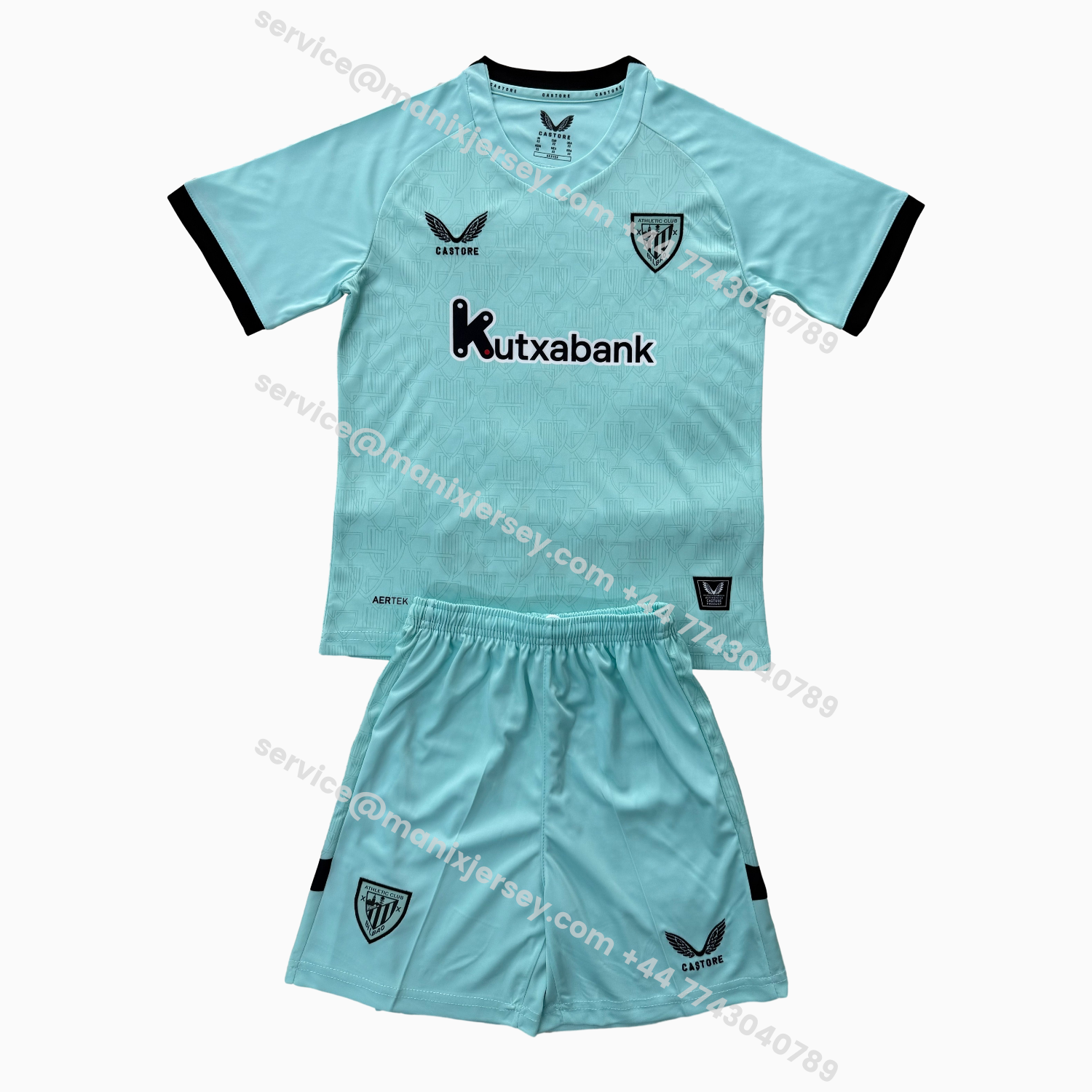 ManixJersey.com | Athletic Bilbao 25-26 Third Men's Adult Jersey Set - Fans Version -Customize Name, Number and Patch | Worldwide Shipping