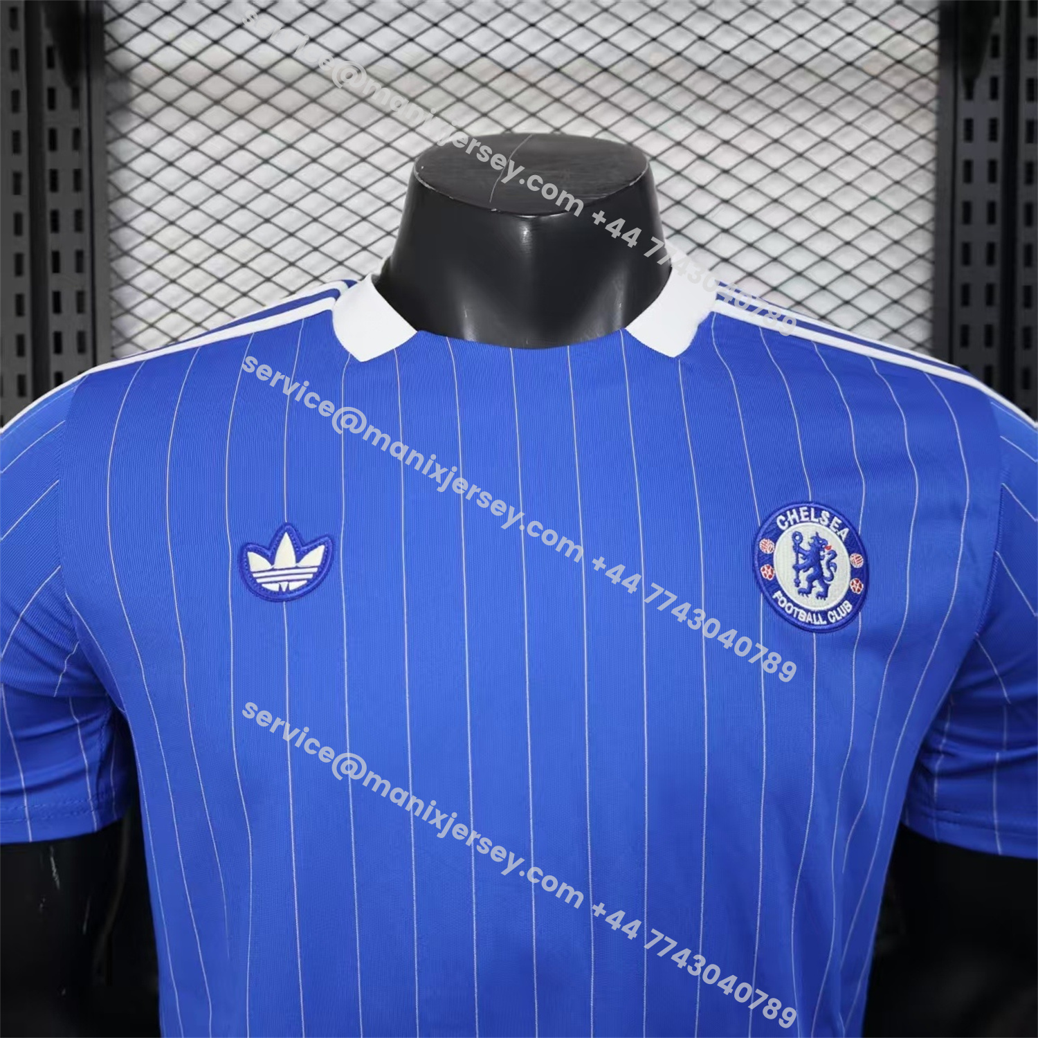 ManixJersey.com | C.H.E.L.S.E.A 25-26 Icon Range Travel Special Edition Blue Jersey - Player Version -Customize Name, Number and Patch | Worldwide Shipping