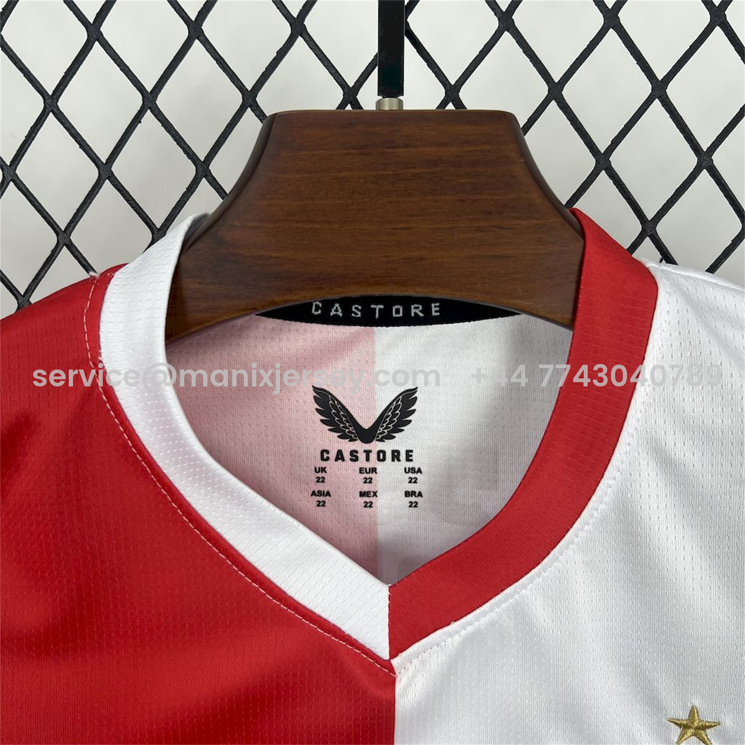 ManixJersey.com | Feyenoord 25-26 Home Kids Kit -Customize Name, Number and Patch | Worldwide Shipping