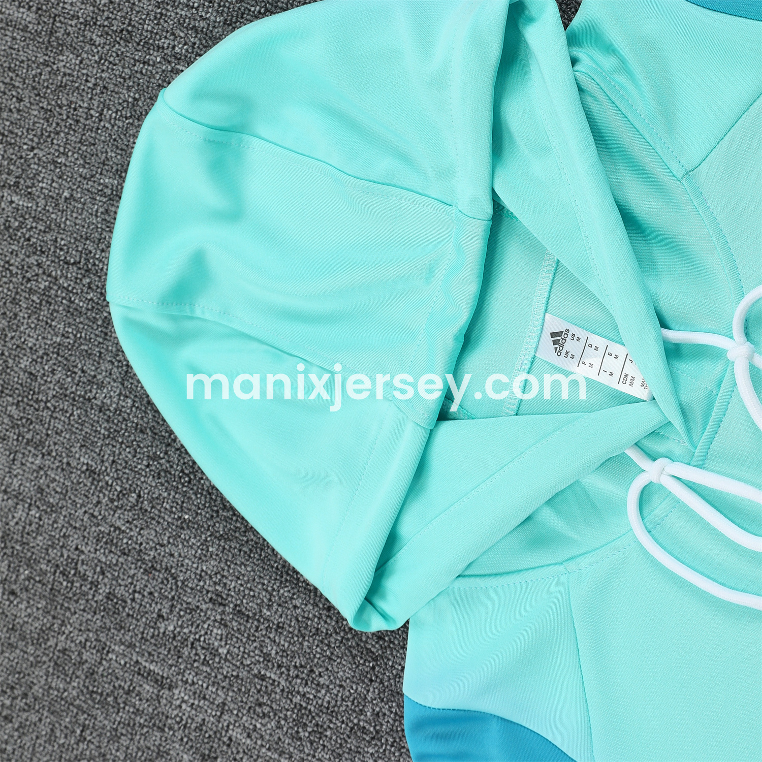 ManixJersey.com | Flamengo 25-26 Traning Hoodie Set - Light Blue With Royal Blue -Customize Name, Number and Patch | Worldwide Shipping