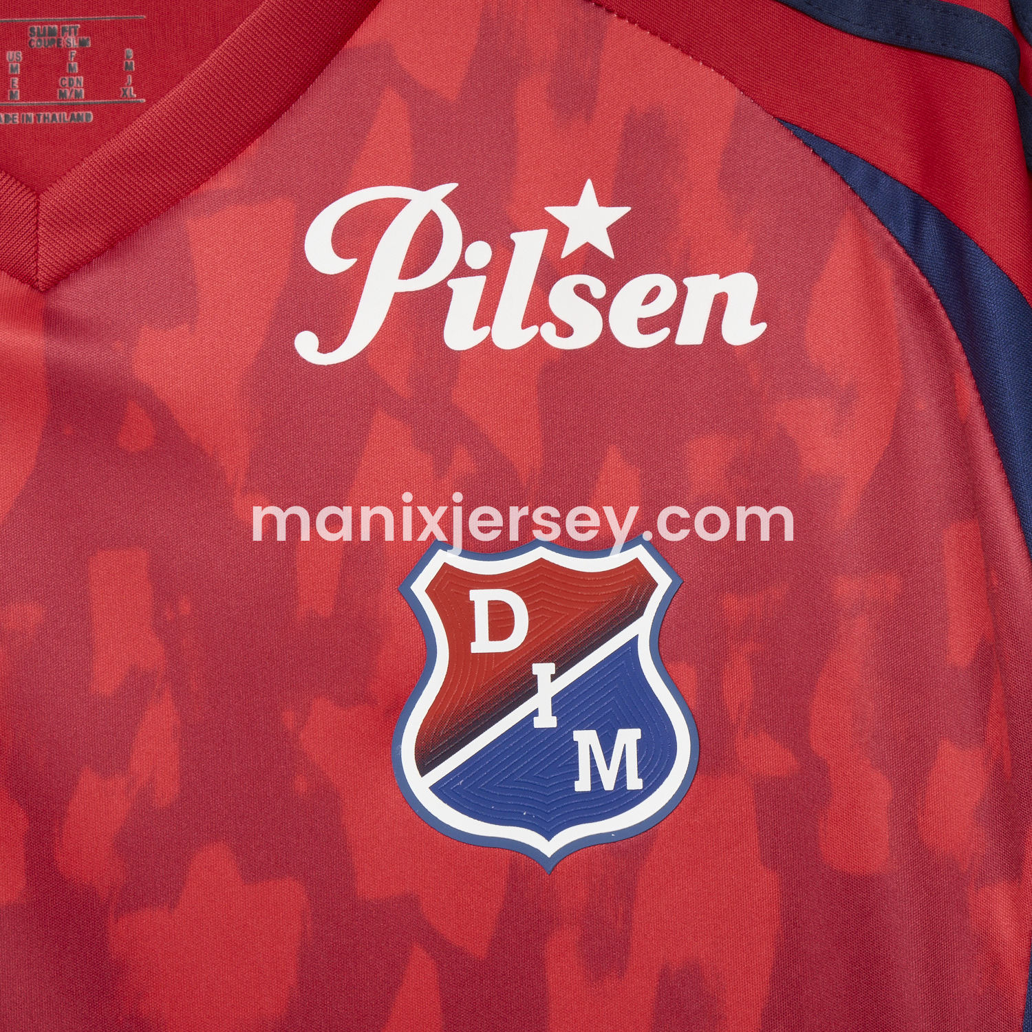 ManixJersey.com | Independiente de Medellín 25-26 Home Jersey - Fans Version -Customize Name, Number and Patch | Worldwide Shipping