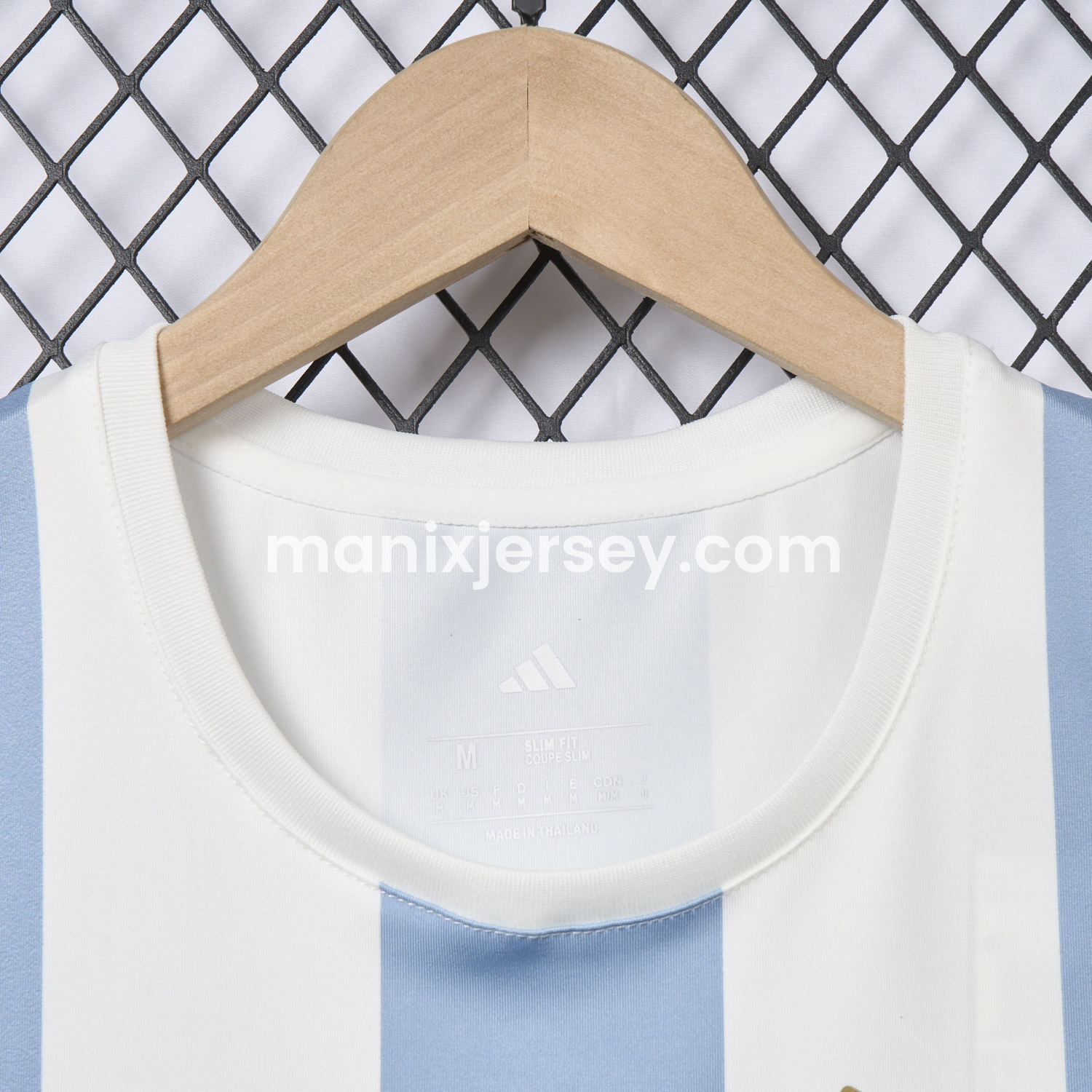 ManixJersey.com | Women's Argentina 25-26 50th Anniversary Home Yoga Vest -Customize Name, Number and Patch | Worldwide Shipping
