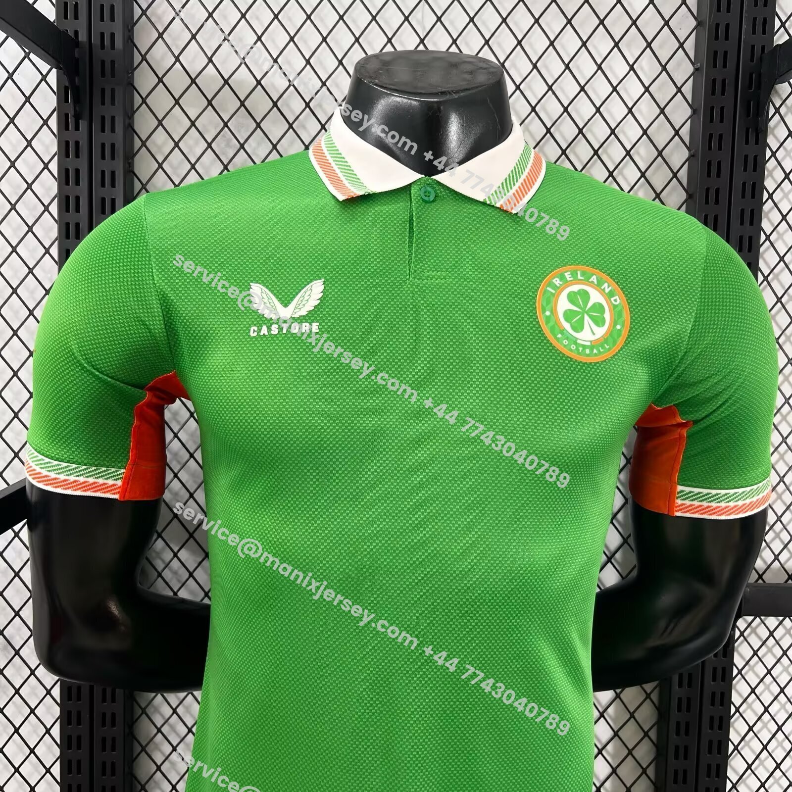 ManixJersey.com | Ireland 2026 Women's Team Home Jersey - Player Version -Customize Name, Number and Patch | Worldwide Shipping