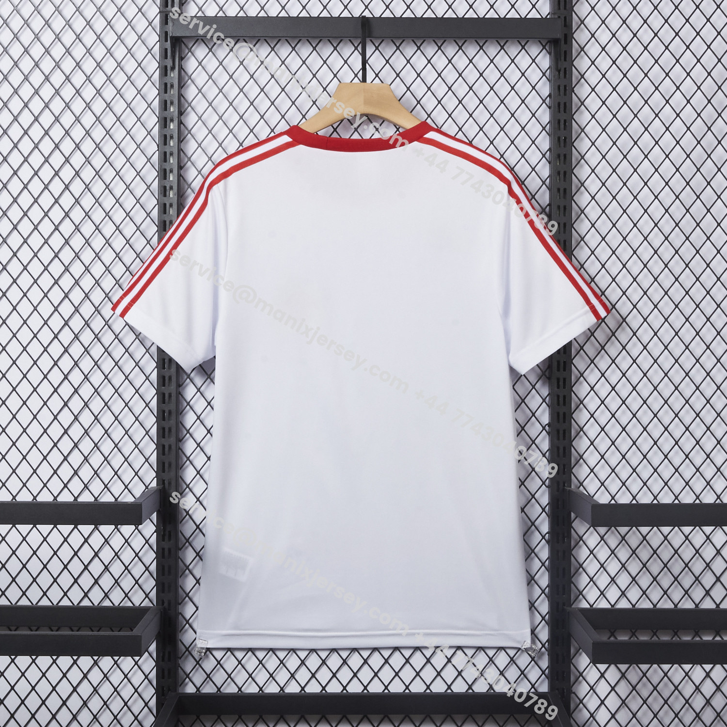 ManixJersey.com | Retro K-O-L-N 1976-77 Away White Jersey -Customize Name, Number and Patch | Worldwide Shipping