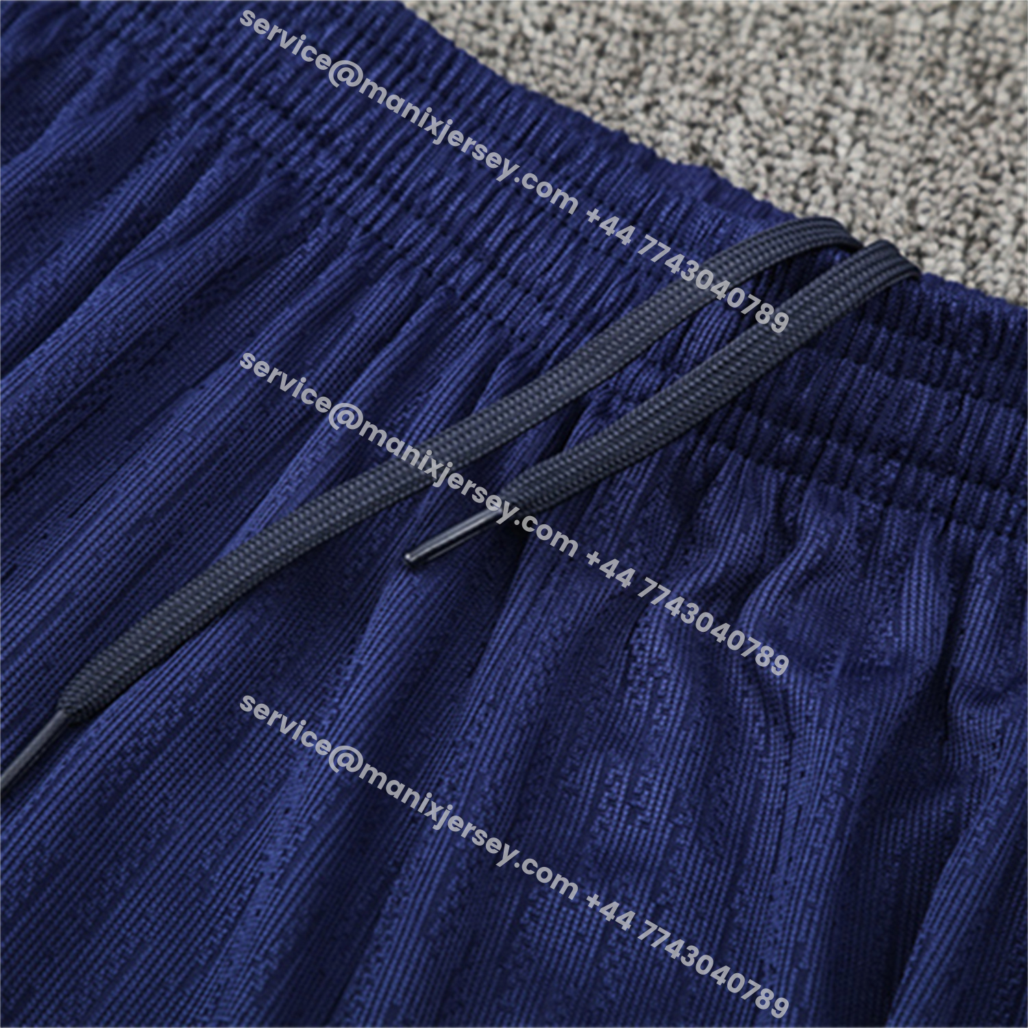 ManixJersey.com | Barcelona 25-26 Long Sleeve Training Set - Royal Blue Top Yellow Sponsor & Royal Blue Pants -Customize Name, Number and Patch | Worldwide Shipping