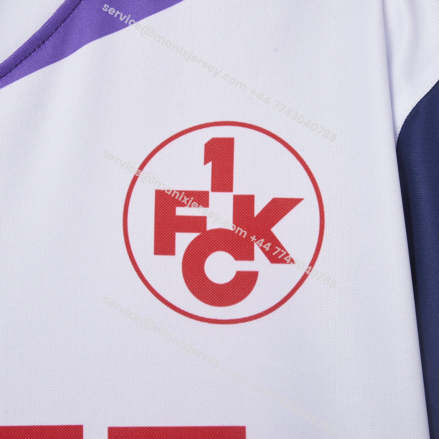 ManixJersey.com | Retro Kaiserslautern 1991-92 Away Jersey - Fans Version -Customize Name, Number and Patch | Worldwide Shipping