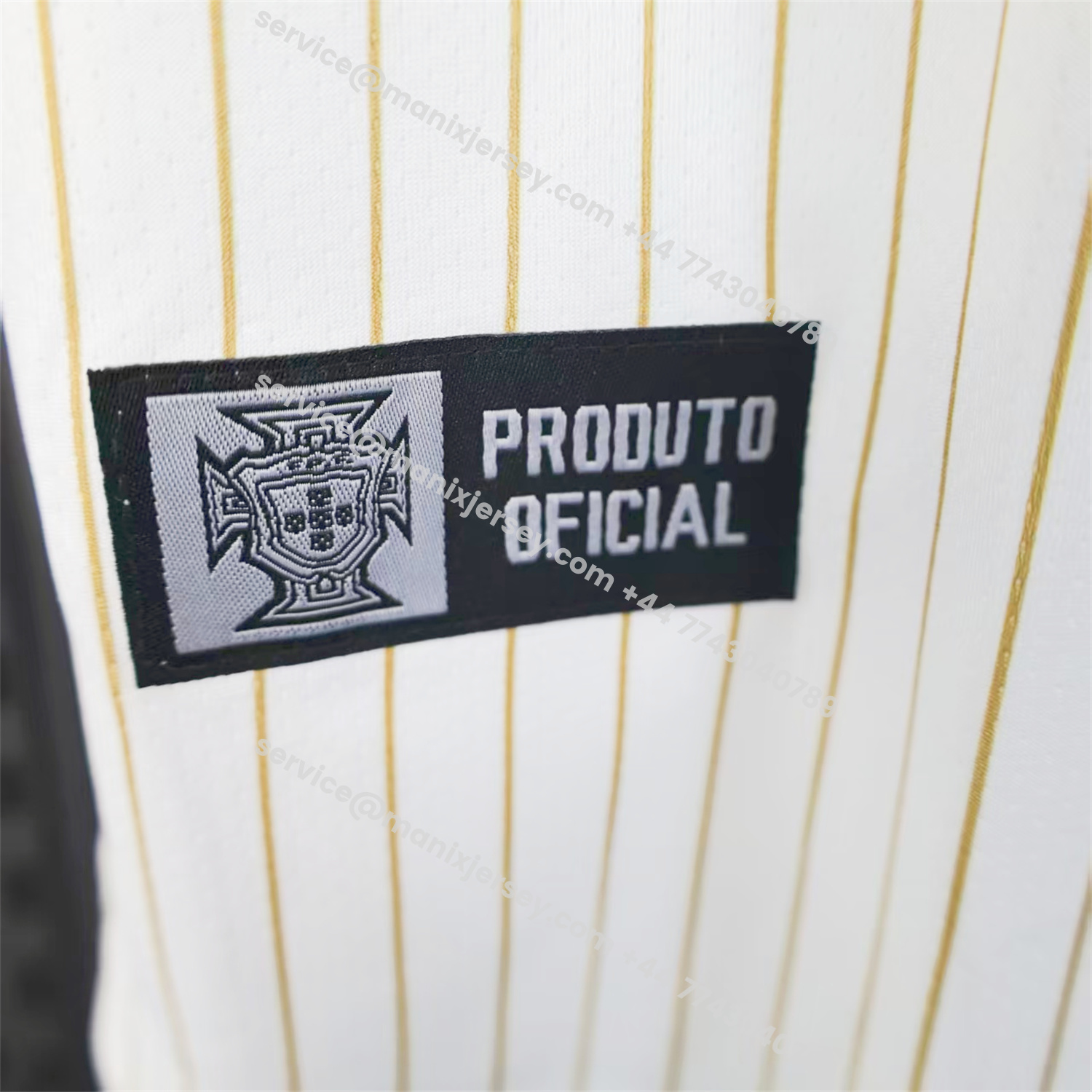 ManixJersey.com | Portugal 2025-26 White Baseball Jersey -Customize Name, Number and Patch | Worldwide Shipping