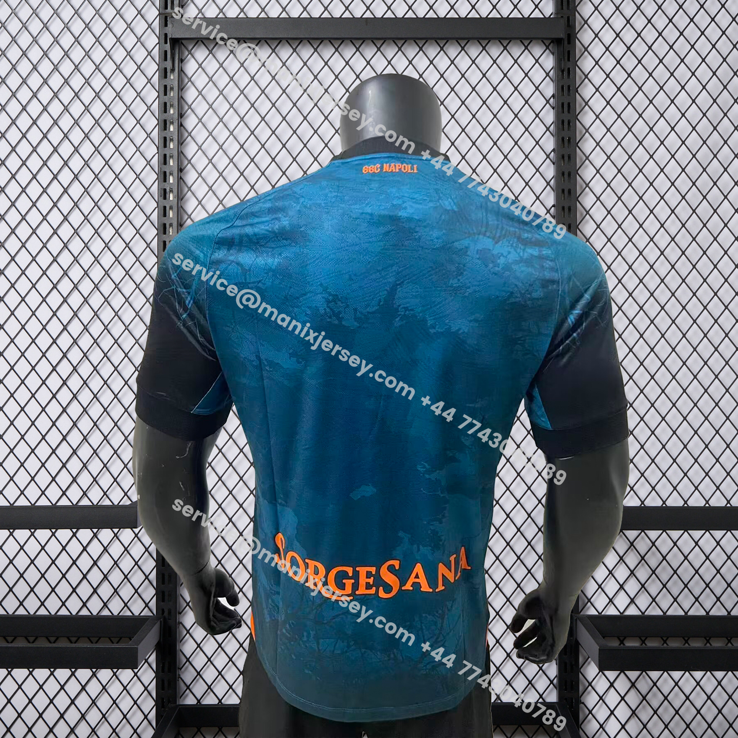 ManixJersey.com | Napoli 25-26 Halloween Blue Special Jersey - Player Version -Customize Name, Number and Patch | Worldwide Shipping