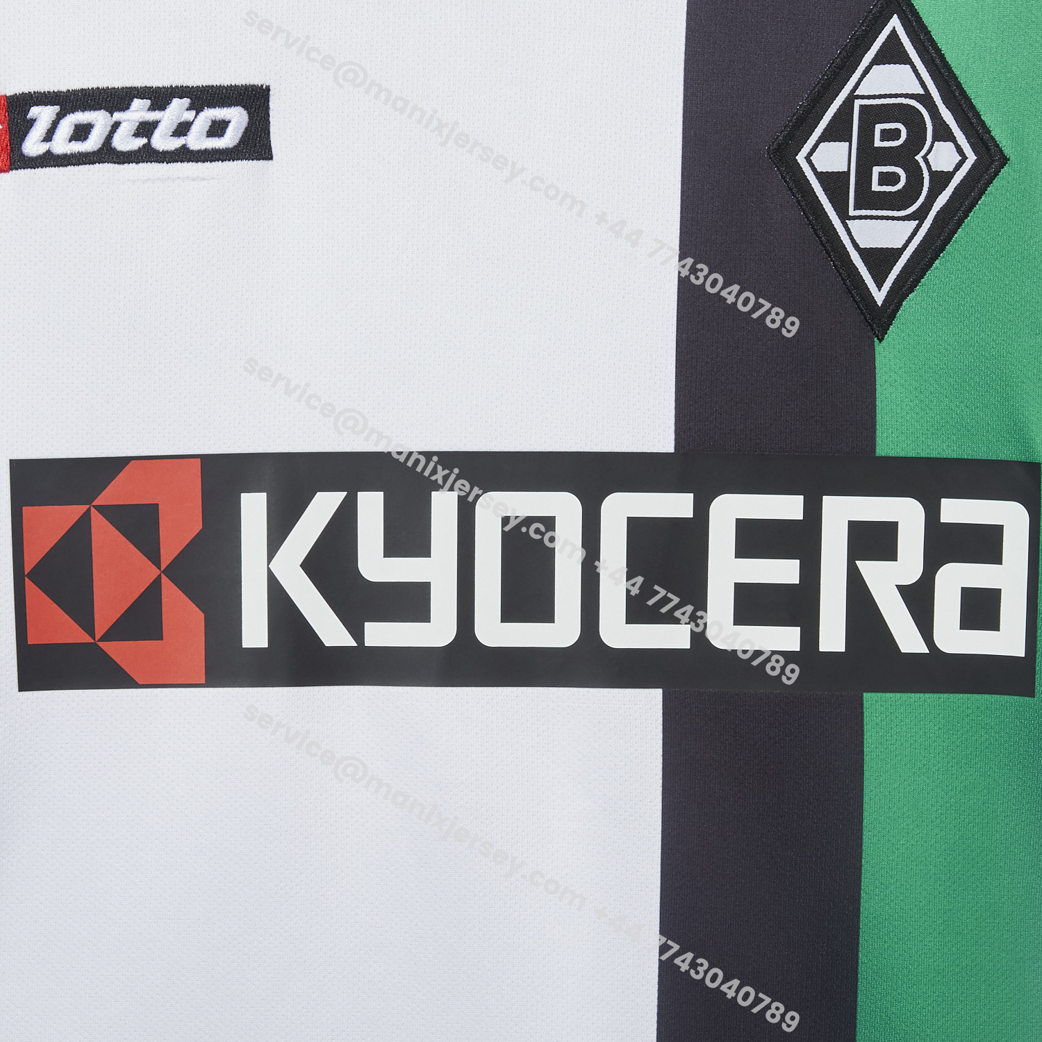ManixJersey.com | Retro Borussia Mönchengladbach 2008-09 Home Jersey -Customize Name, Number and Patch | Worldwide Shipping